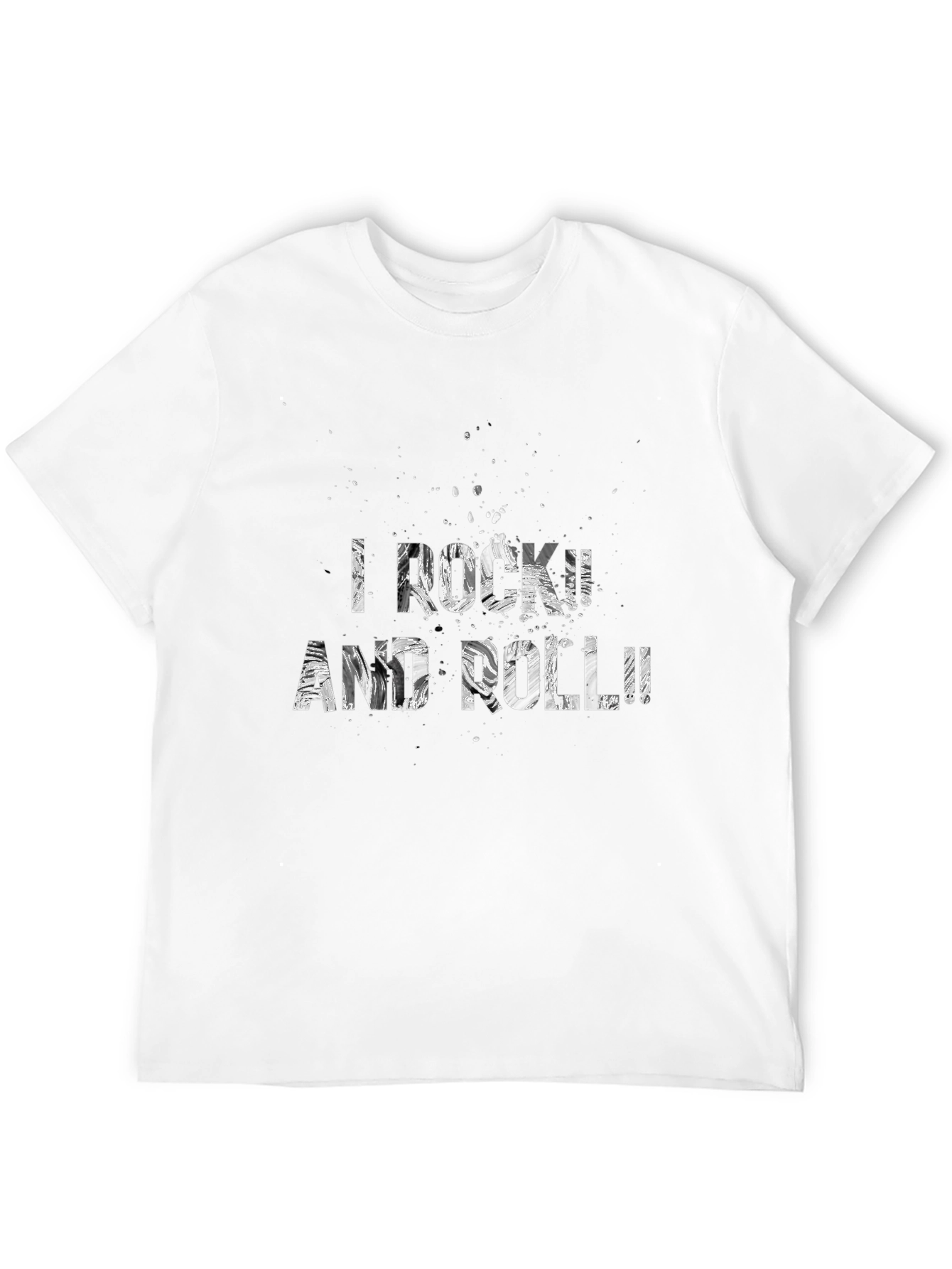Black I Rock and Roll Graphic Tee view 12