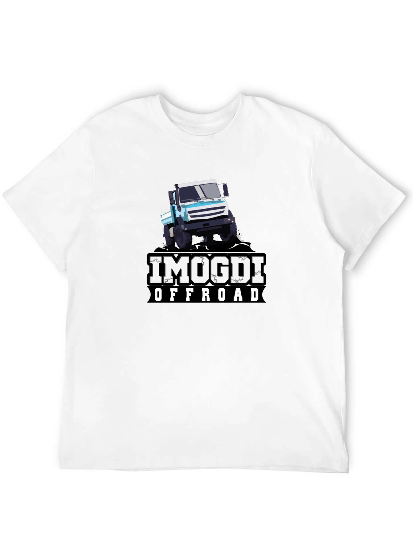 Black IMOGDI Offroad Graphic Tee - Black view 12