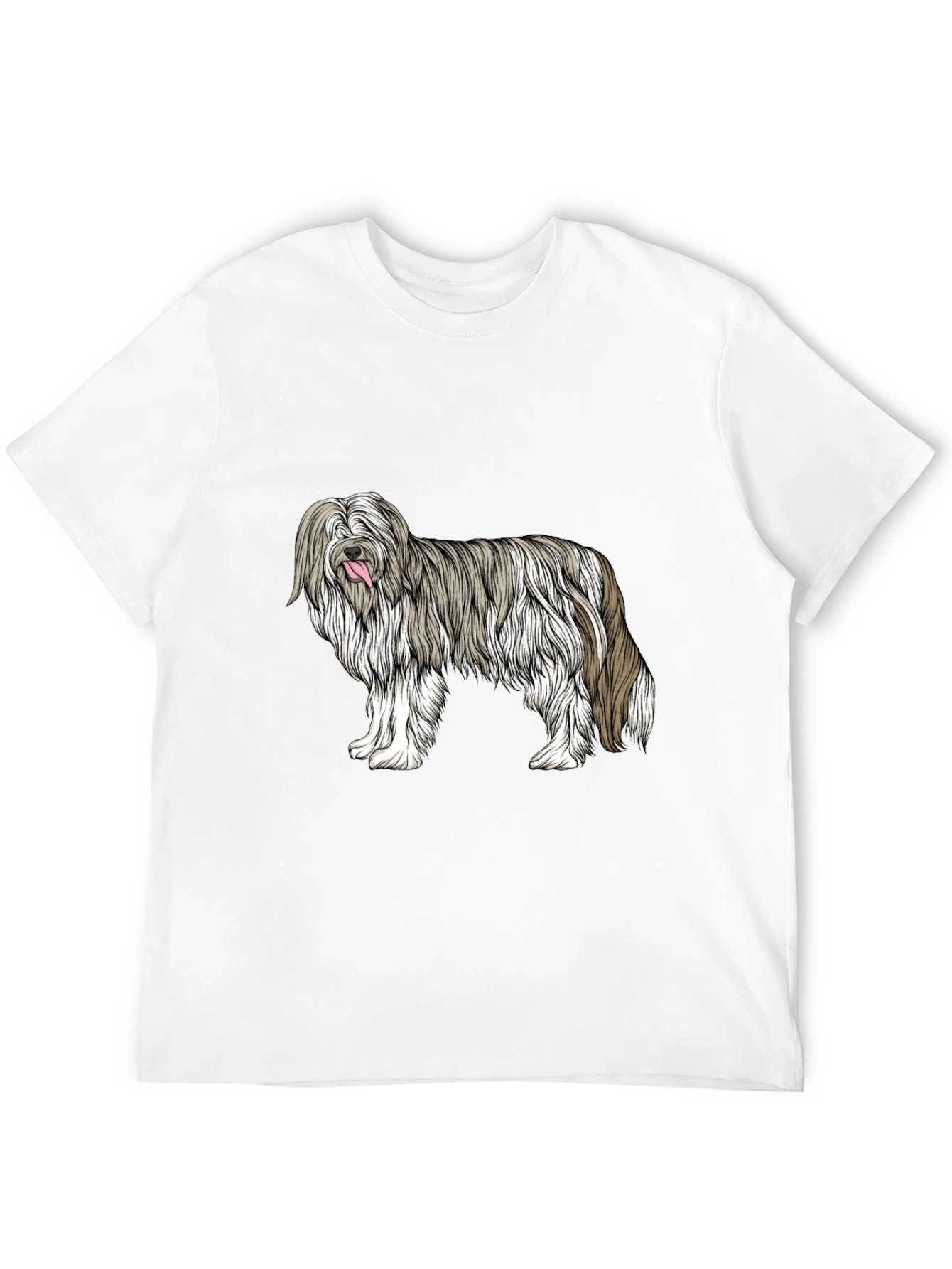 Black Cool Dog Breed Graphic Tee - Black Cotton Blend view 12