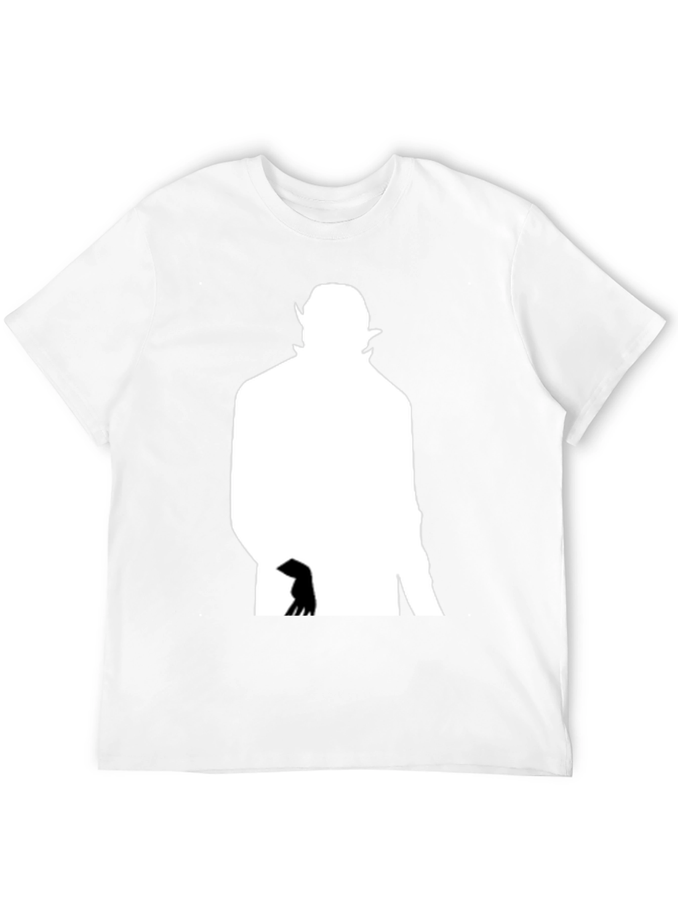 Black Silhouette Graphic Tee - Black view 12