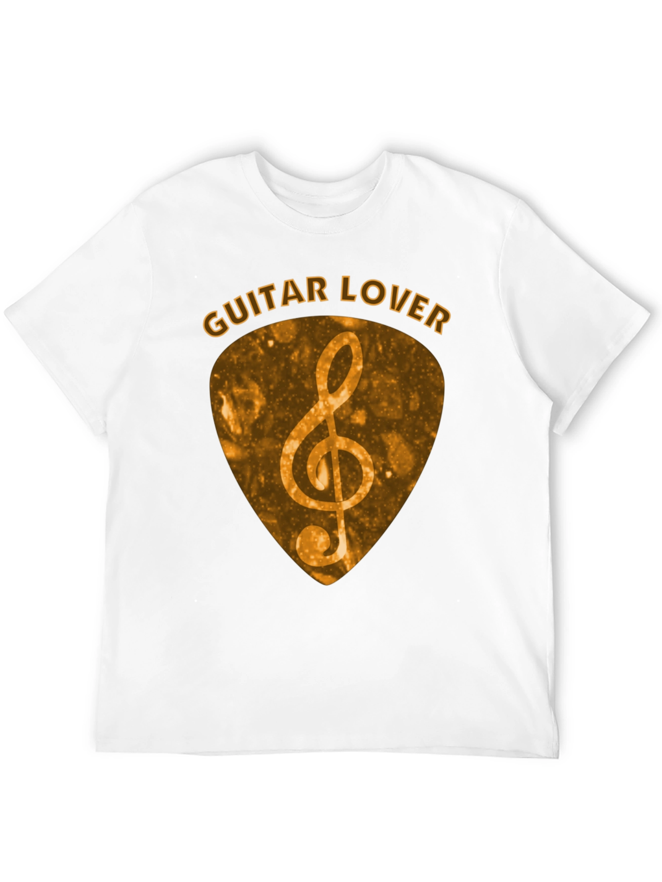 Guitar Lover Treble Clef Music T-Shirt - 12