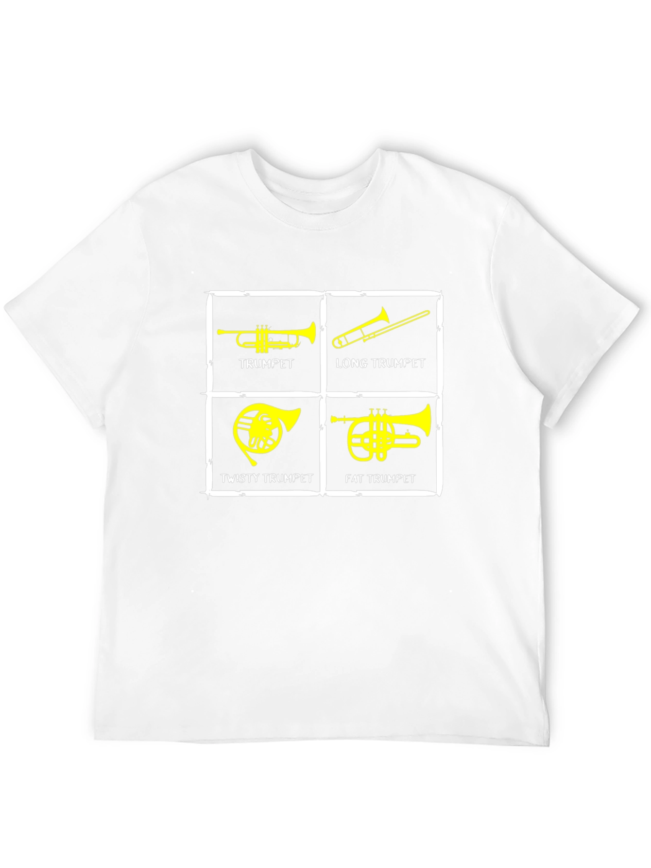 Black Funny Trumpet T-Shirt - Music Instrument Humor Tee view 12