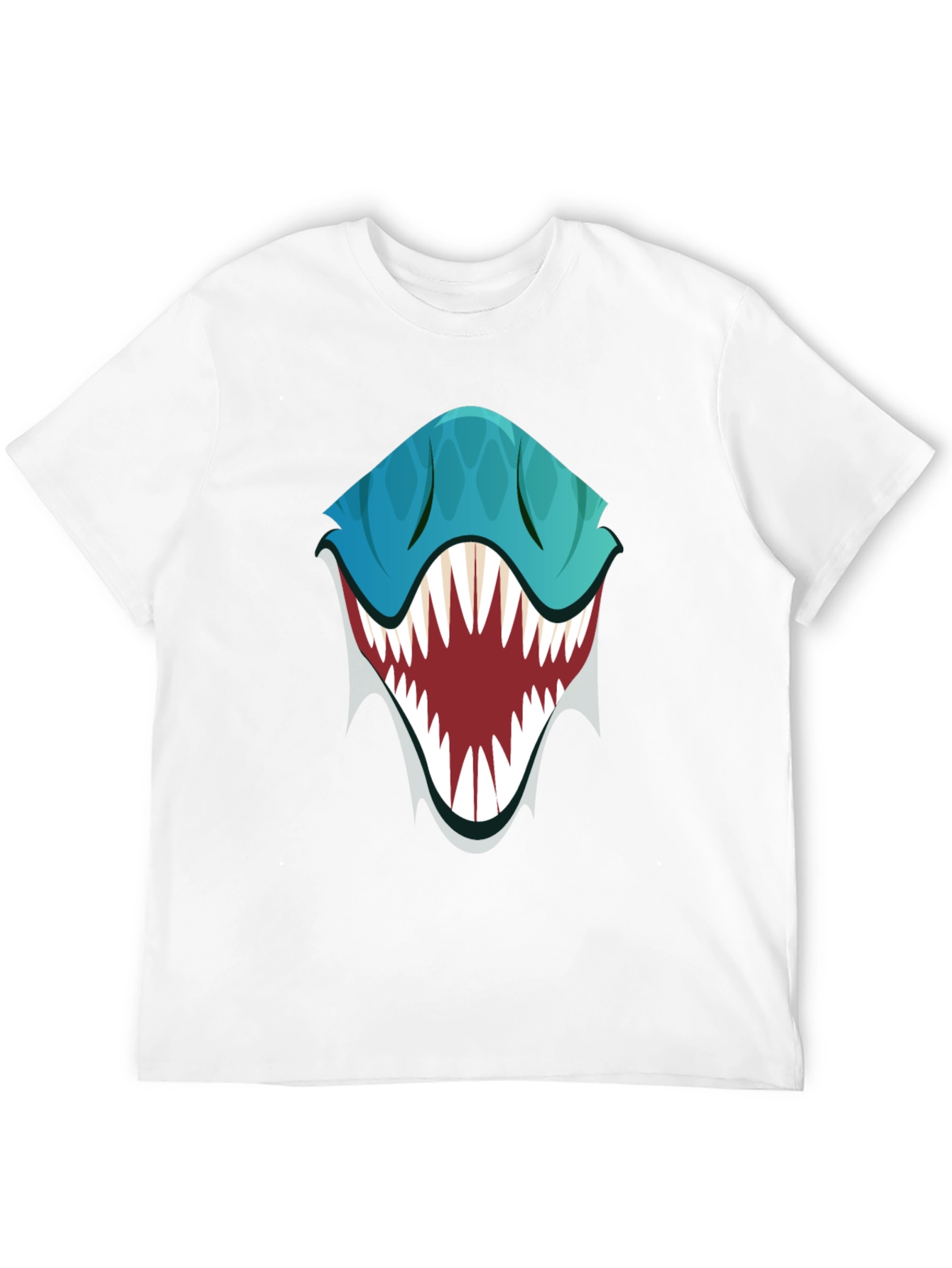 Black Monster Mouth Graphic Tee - Black view 12