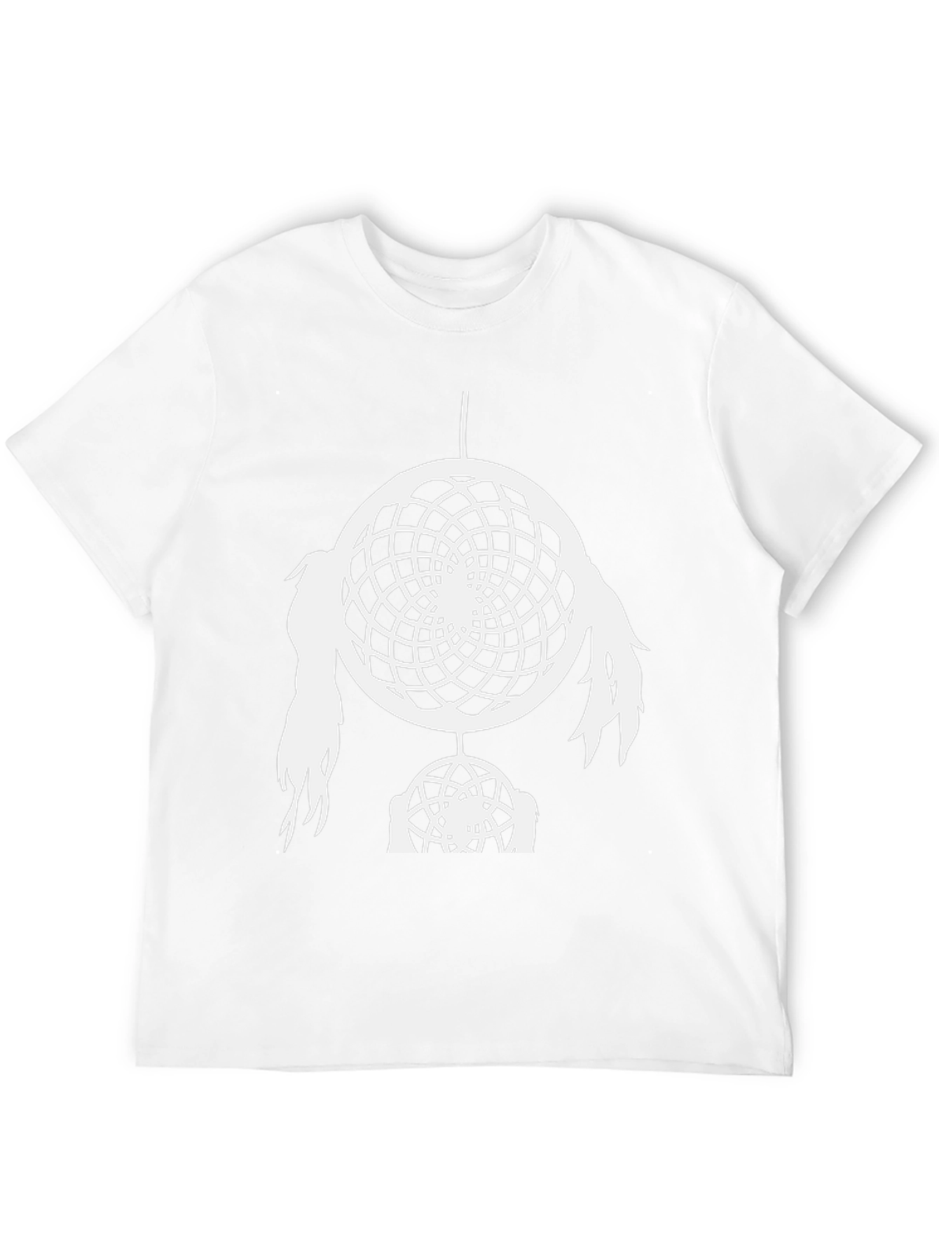 Black Dreamcatcher Graphic Print T-Shirt view 12