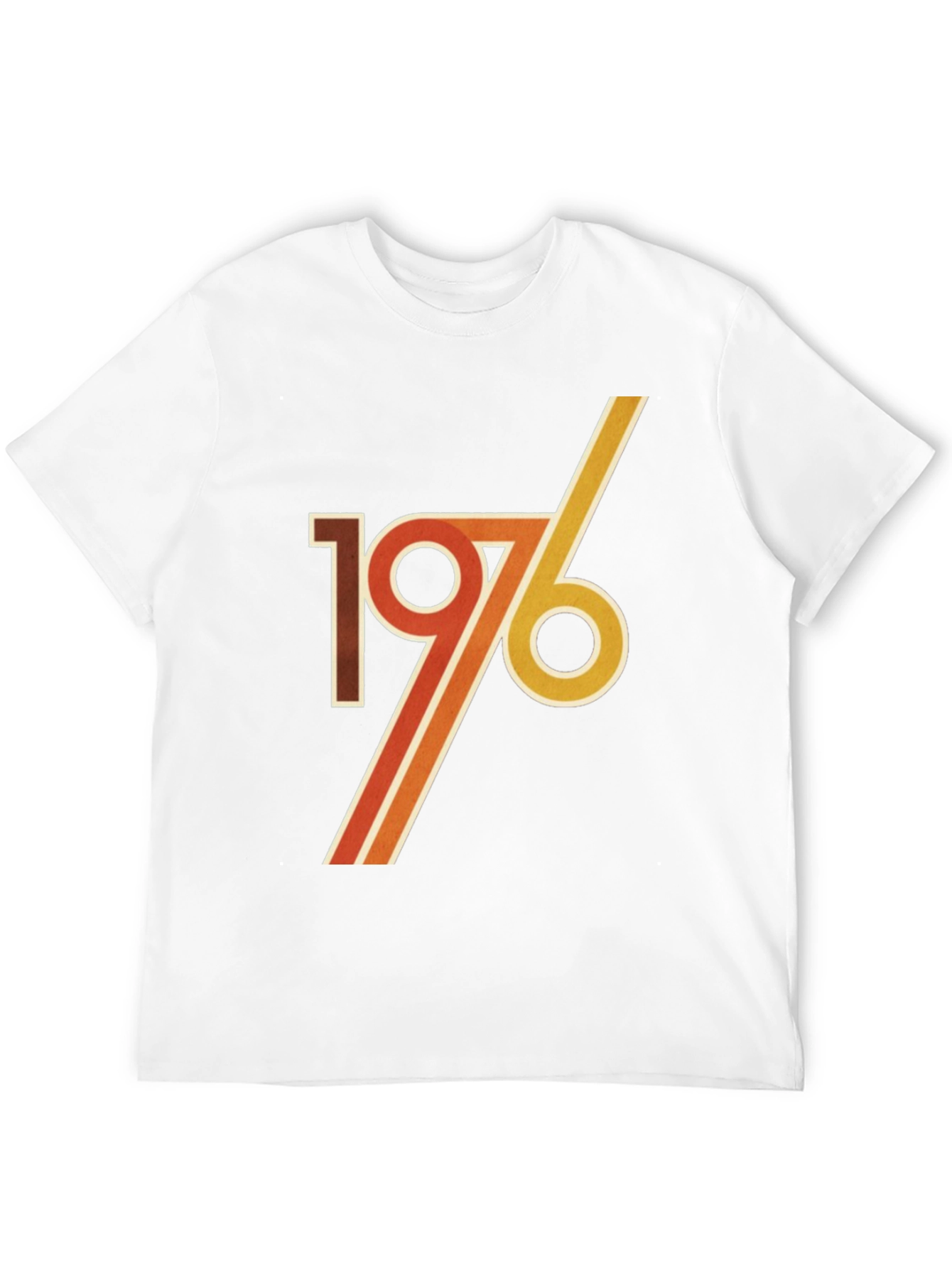 Black Retro 1976 Graphic Tee view 12