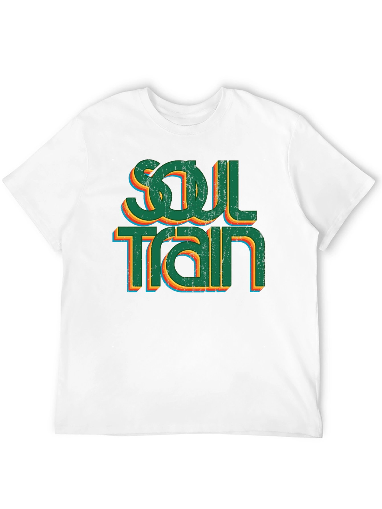 Black Soul Train Retro Style Graphic Tee view 12