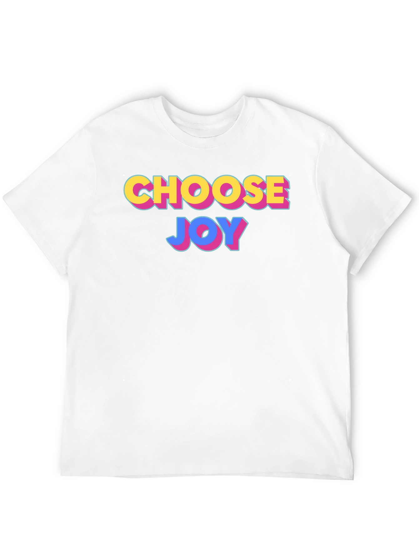 Black Choose Joy Graphic Tee - Positive Vibes view 12