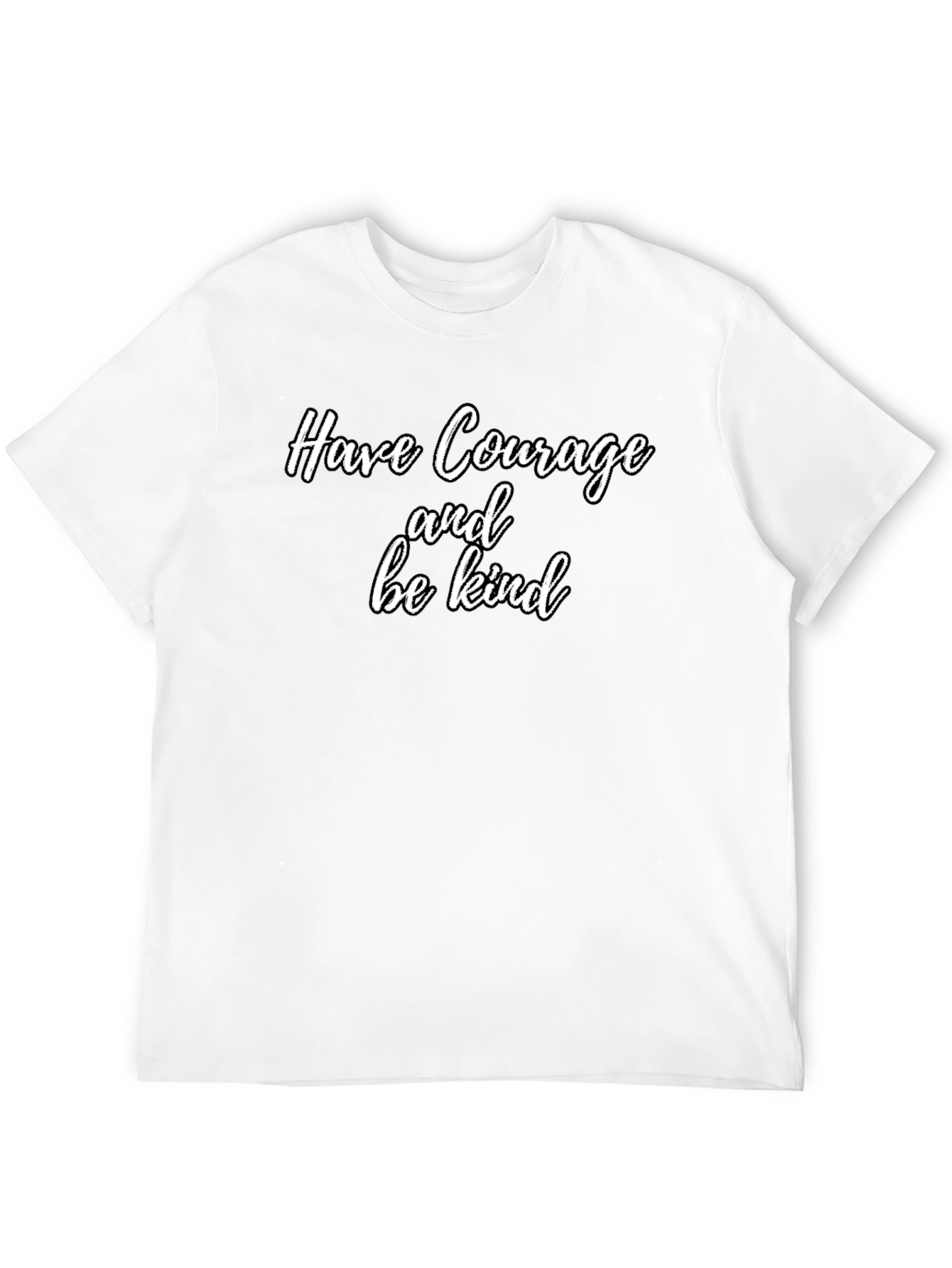 Black Courage and Kindness Graphic Tee - Black view 12