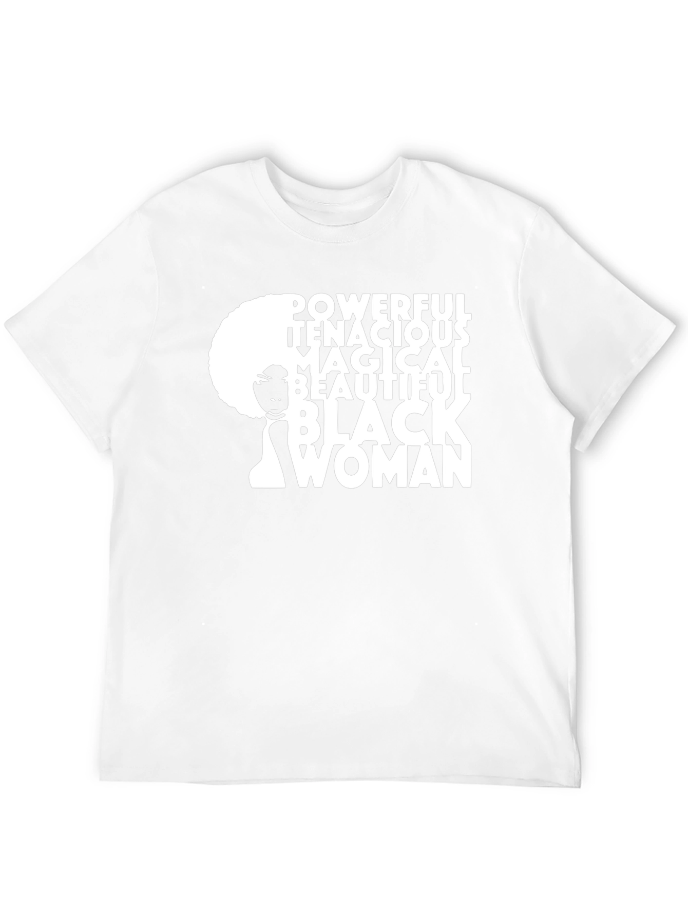 Powerful Black Woman Graphic Tee - 12