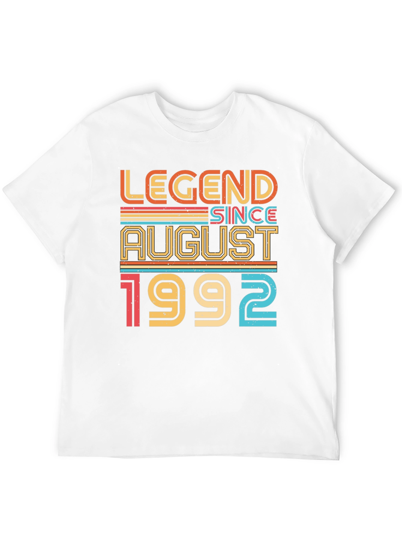 Black Legend Since August 1992 - Graphic T-Shirt view 12
