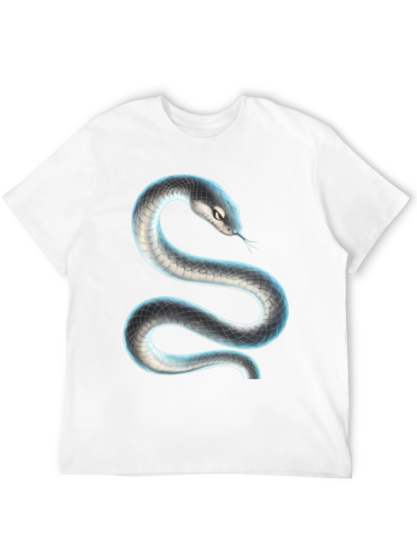 Black Black Snake Graphic T-Shirt view 12