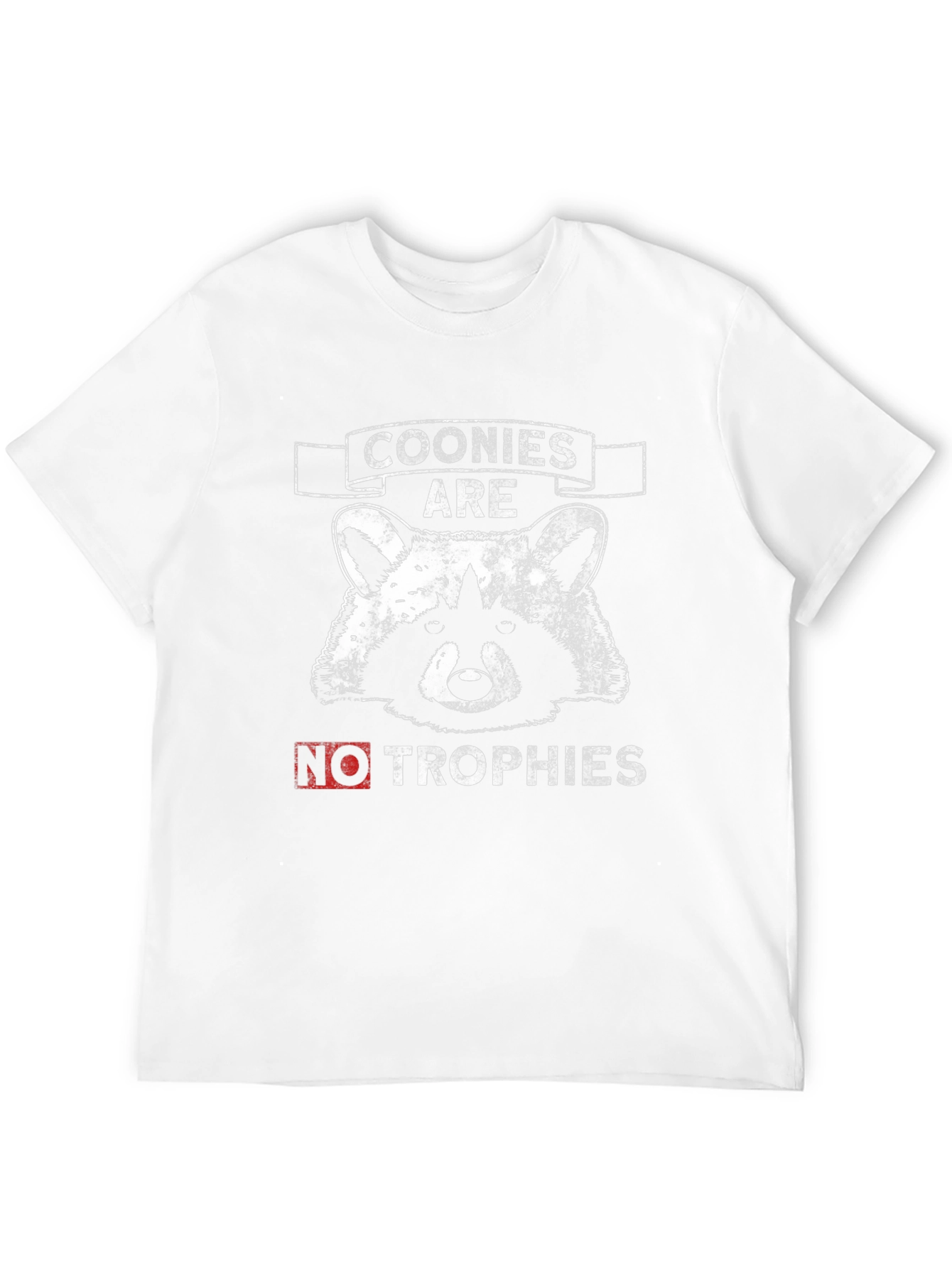 Black Coonies Are Not Trophies Graphic T-Shirt view 12