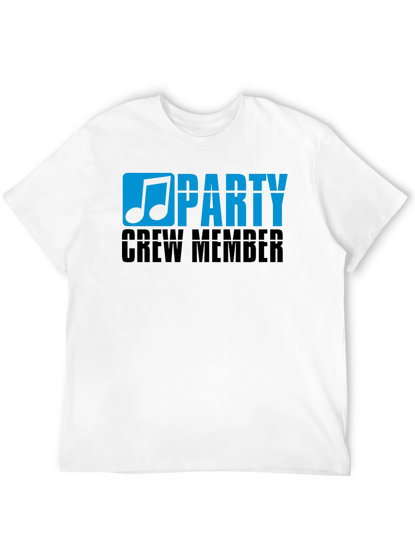 Black Party Crew Member Graphic T-Shirt view 12