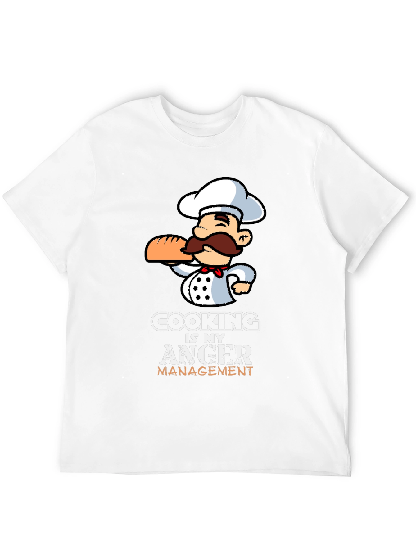 Black Cooking is My Anger Management Graphic T-Shirt view 12