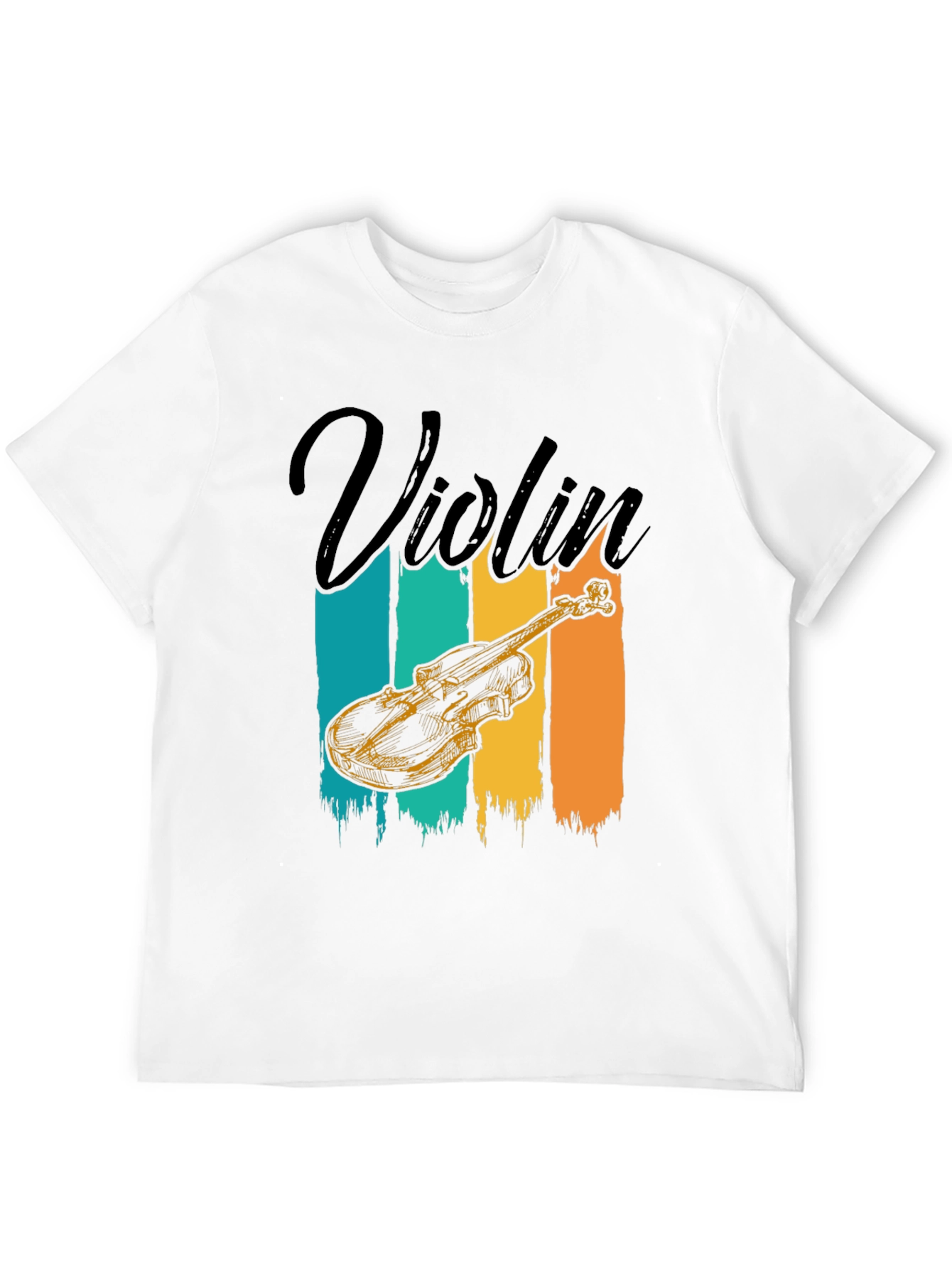 Black Violin Graphic T-Shirt: Retro Music Lover Tee view 12