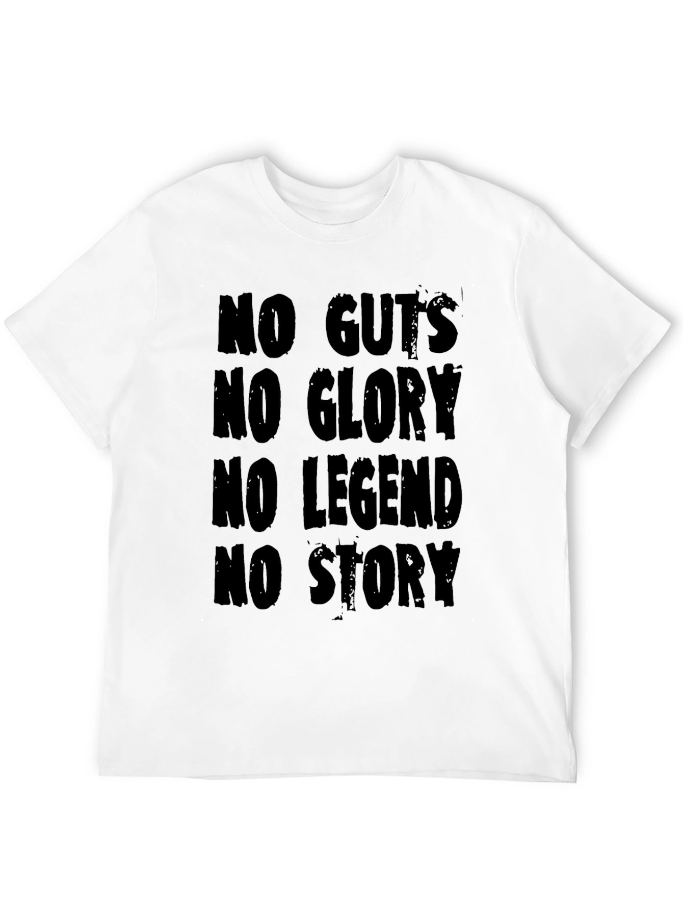 Black No Guts No Glory Graphic T-Shirt - Black view 12