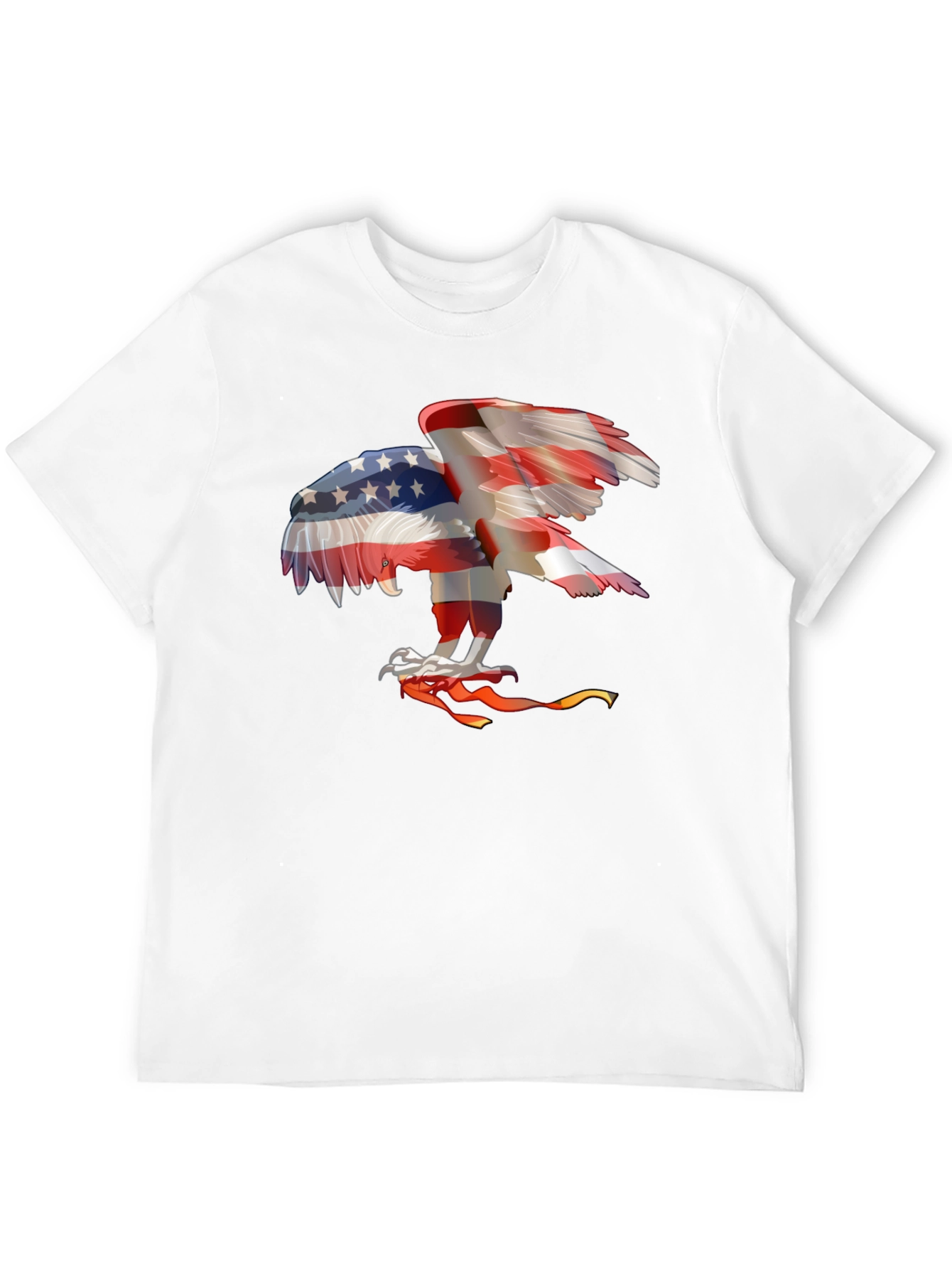 Black Patriotic Eagle Graphic T-Shirt - USA Pride view 12
