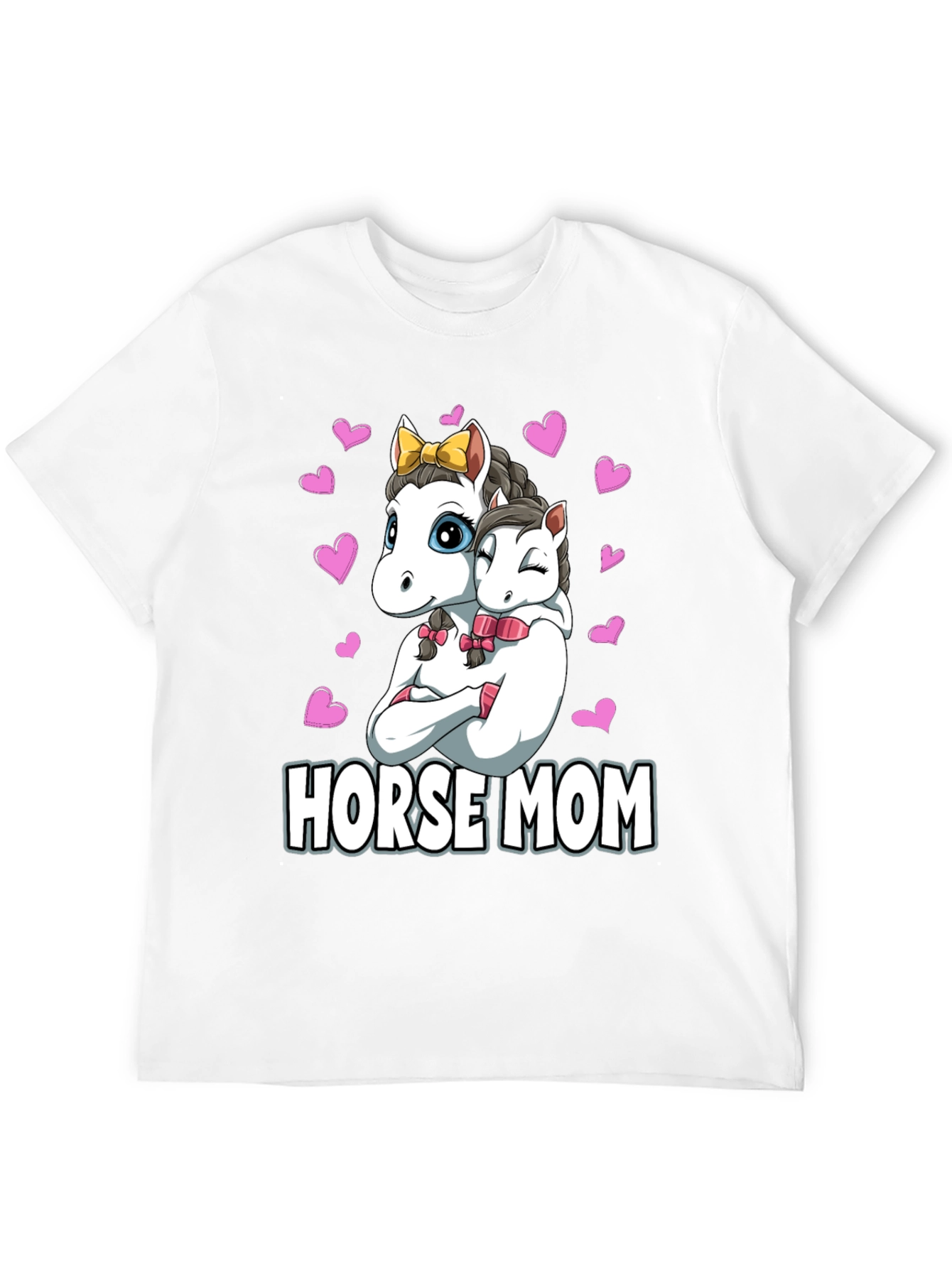 Black Horse Mom Graphic T-Shirt view 12
