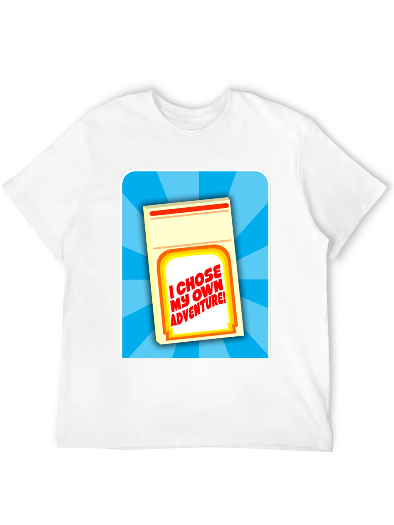 Black I Chose My Own Adventure T-Shirt view 12