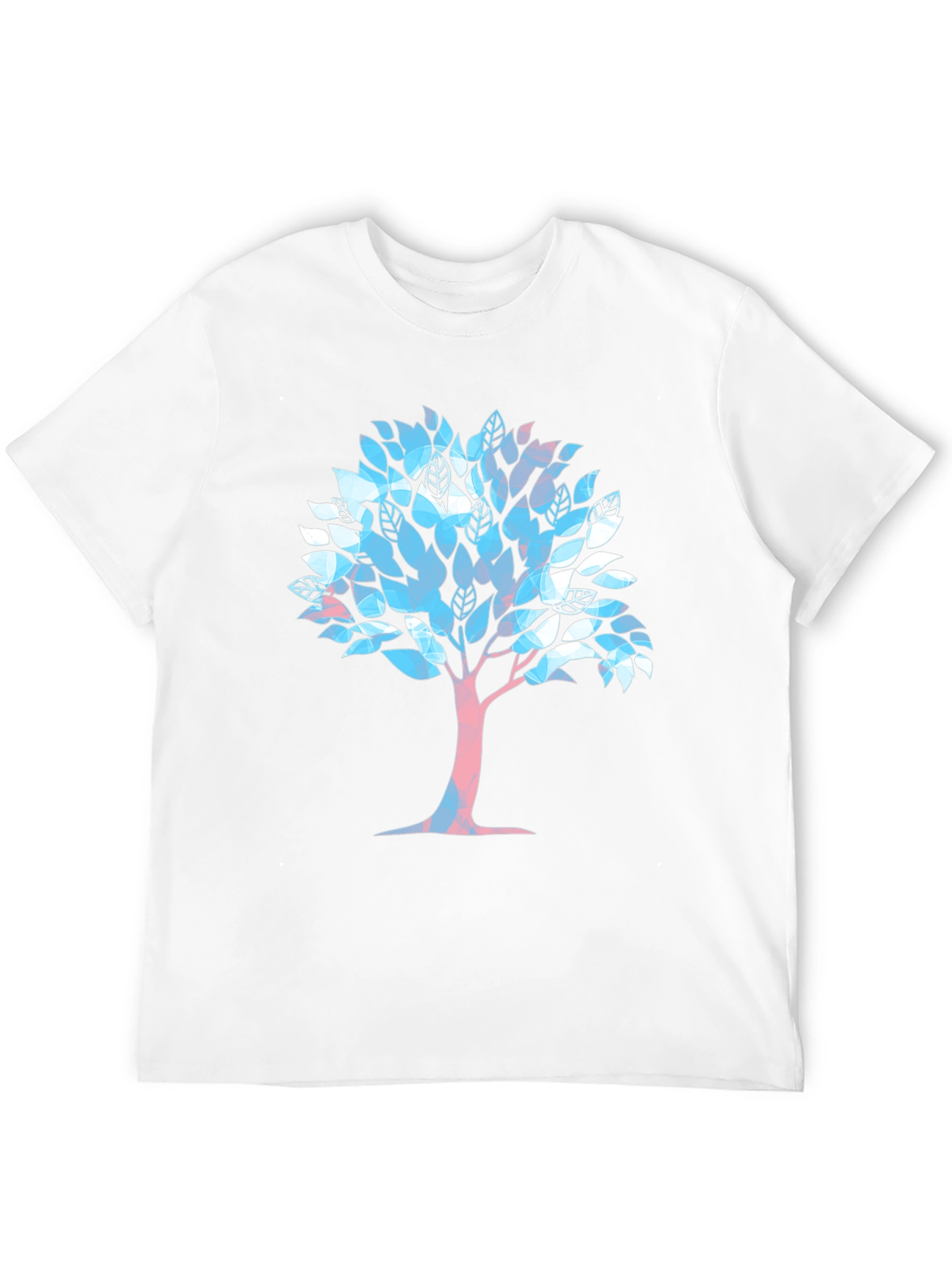 Black Transgender Tree of Life T-Shirt view 12