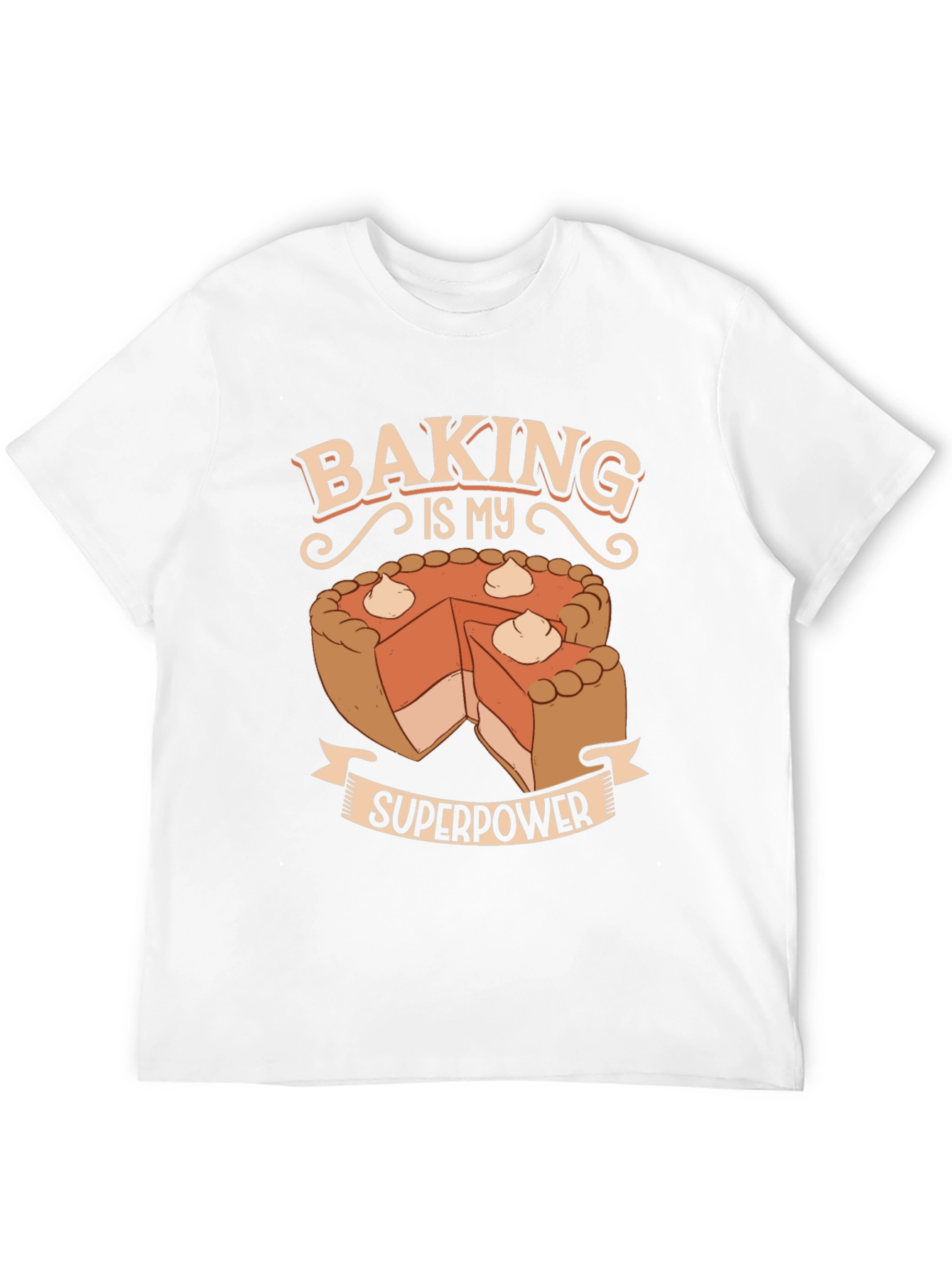 Black Baking is My Superpower T-Shirt - Novelty Graphic Tee view 12