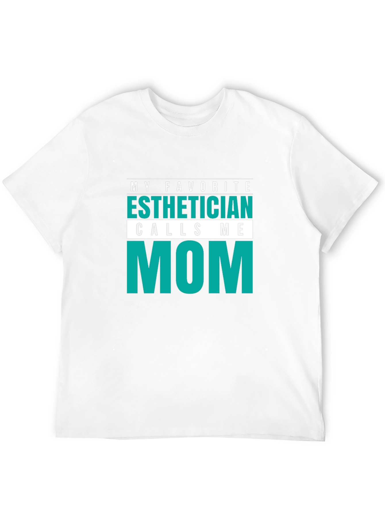 Black Esthetician Mom T-Shirt - Black Graphic Tee view 12