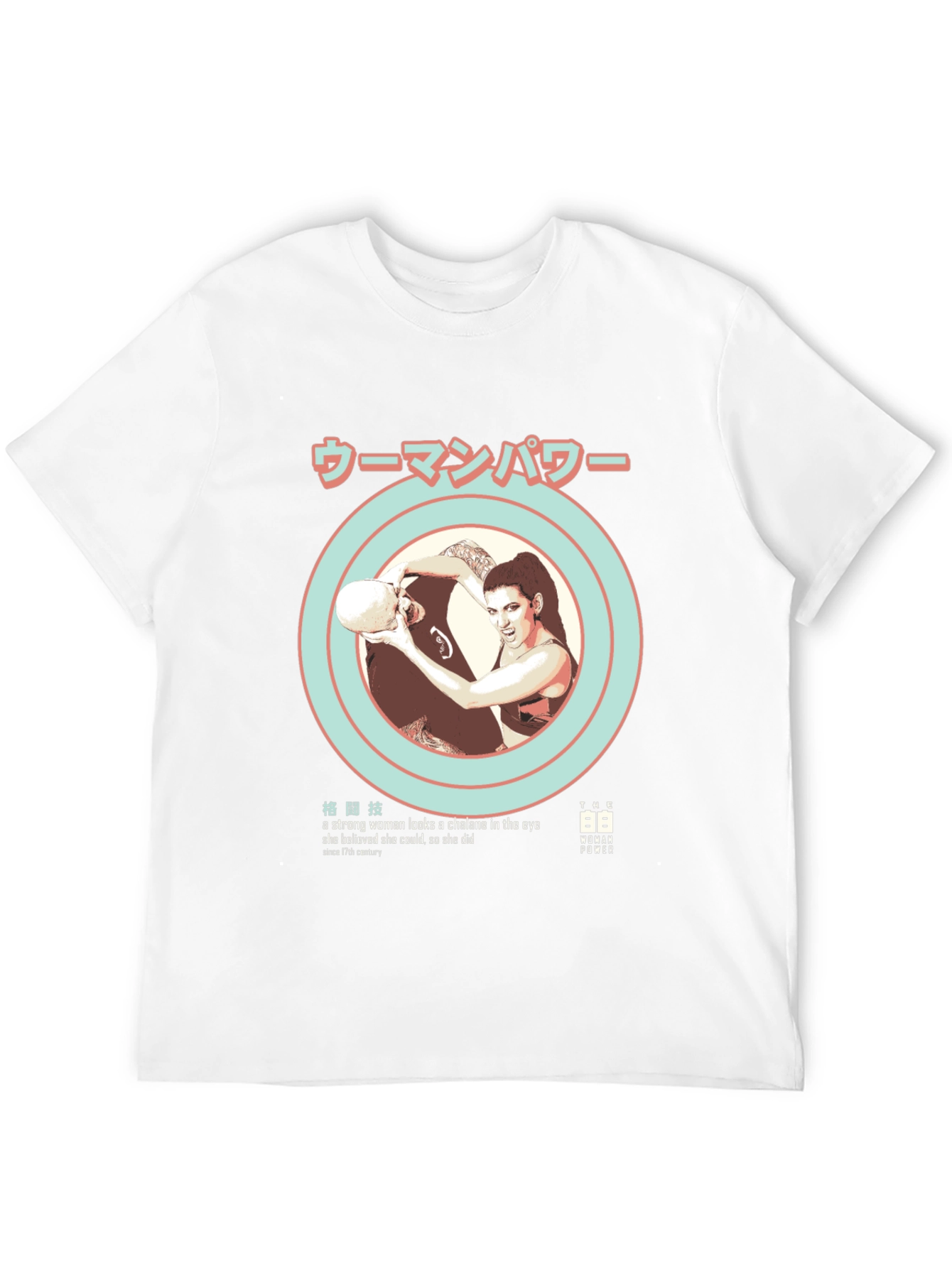 Woman Power T-Shirt - Strong Woman Design - 12