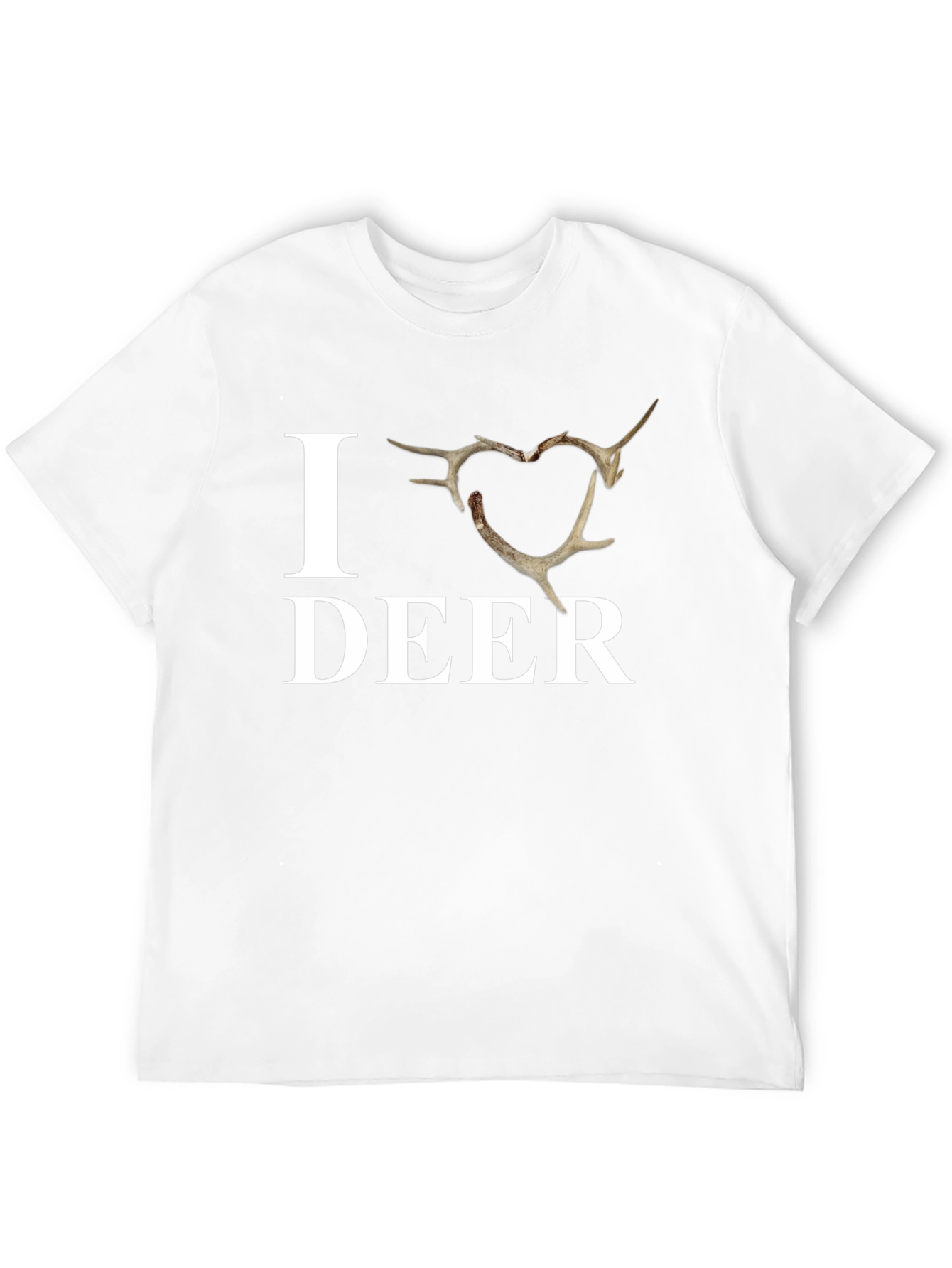 Black I Heart Deer T-Shirt view 12