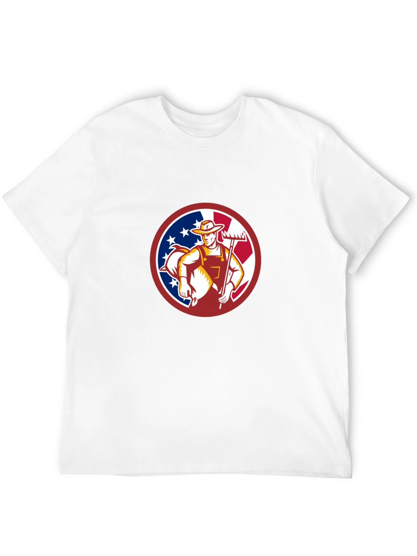 Black Patriotic Gardener T-Shirt view 12