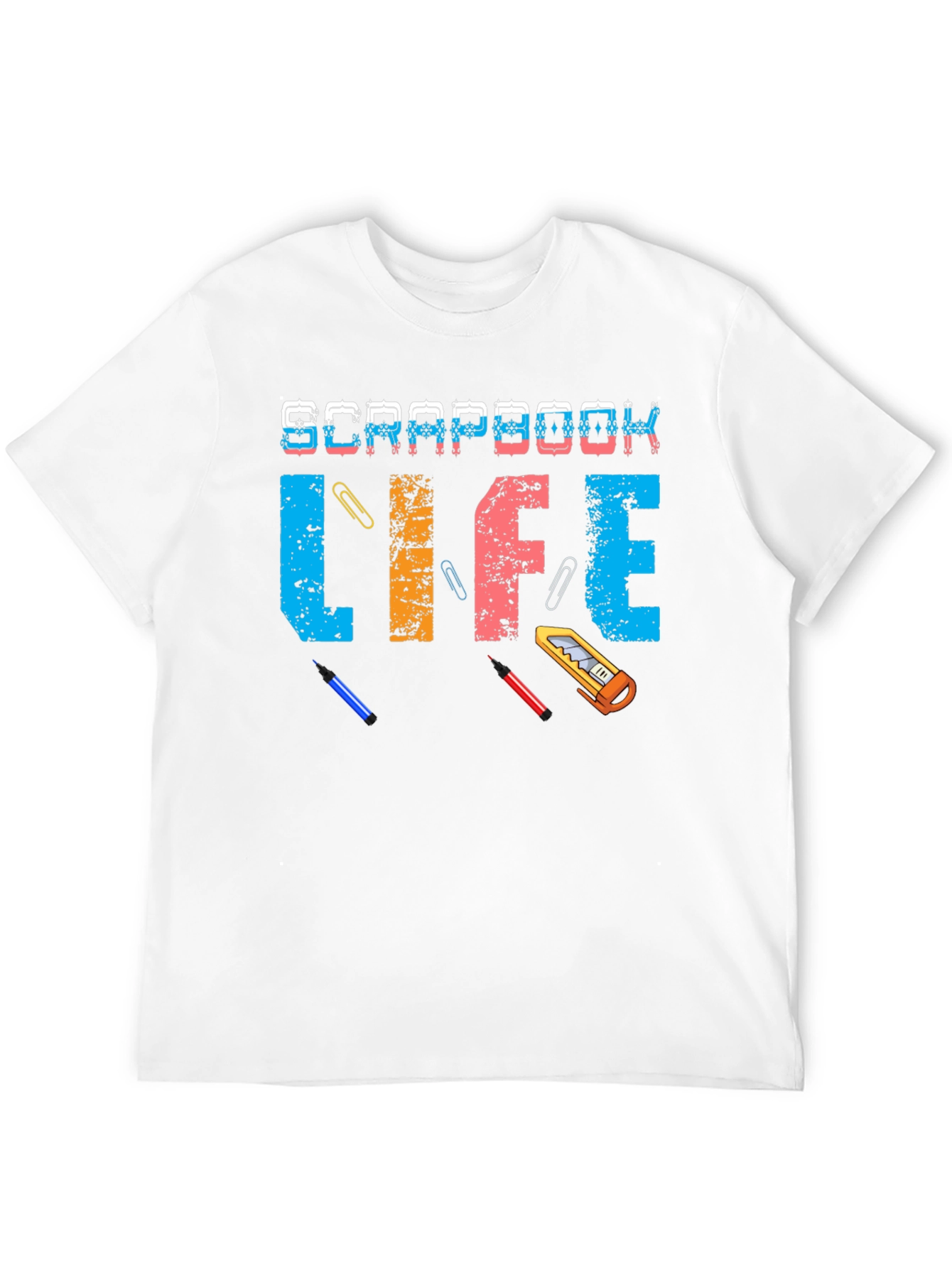 Black Scrapbook Life Graphic Tee view 12