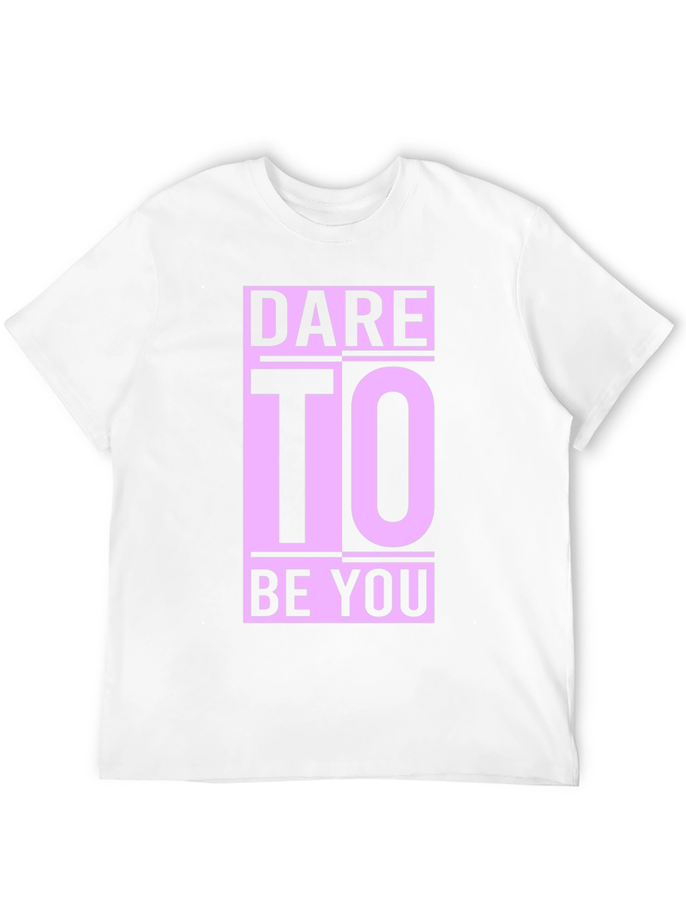 Black Dare To Be You Graphic Tee - Black Cotton Comfort view 12