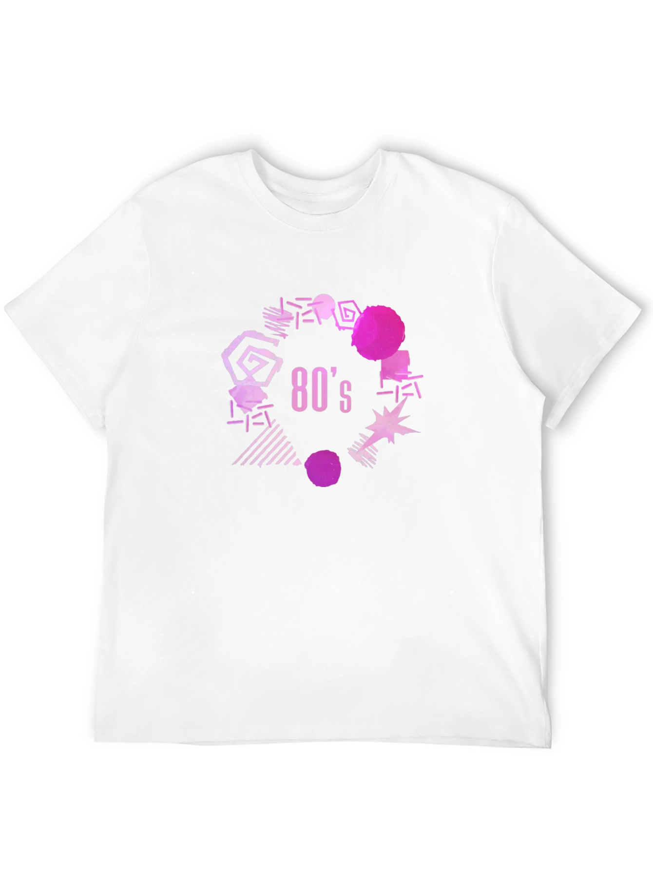 Black Retro 80's Graphic Tee - Black T-Shirt view 12