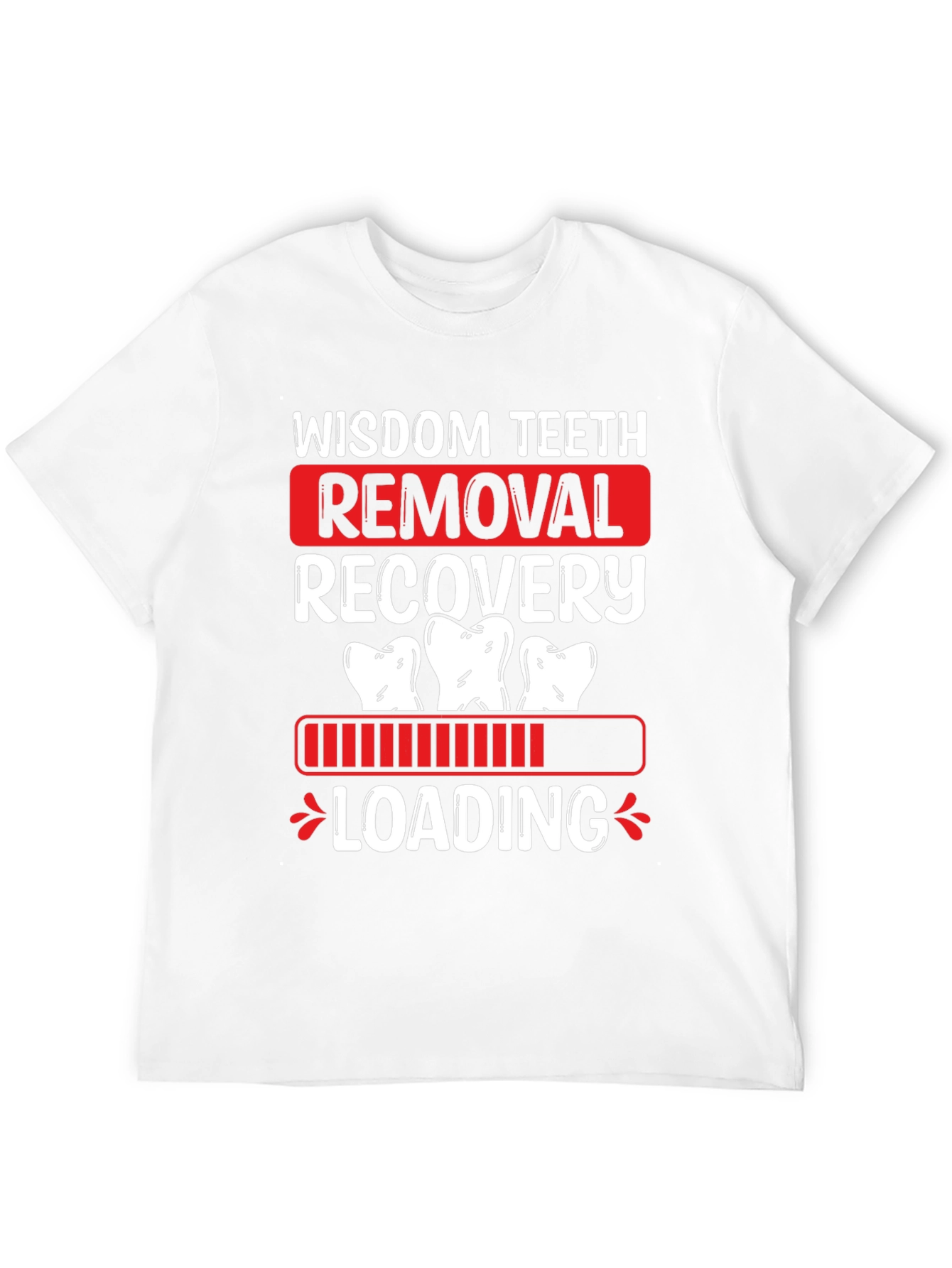 Black Wisdom Teeth Removal Recovery T-Shirt view 12