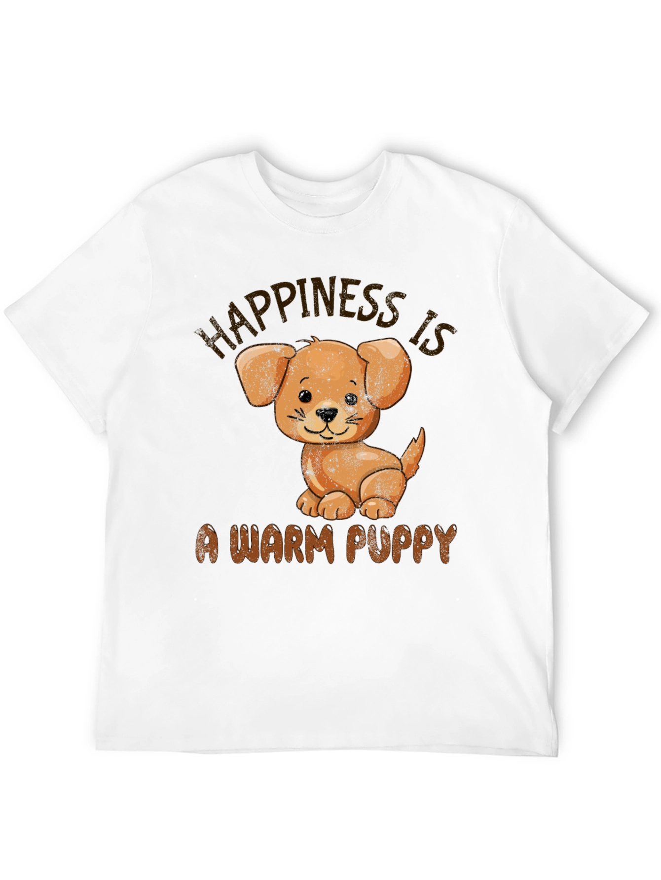 Black Happiness is a Warm Puppy T-Shirt view 12