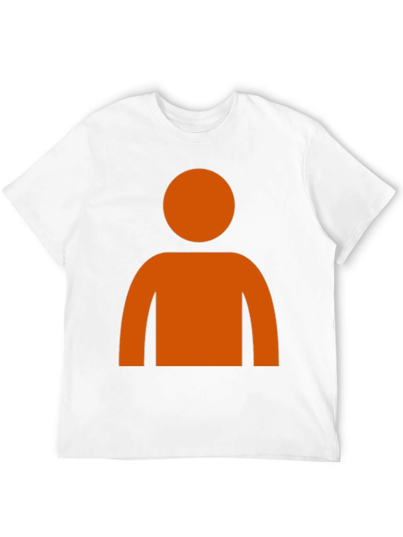 Black Orange Silhouette Graphic T-Shirt view 12