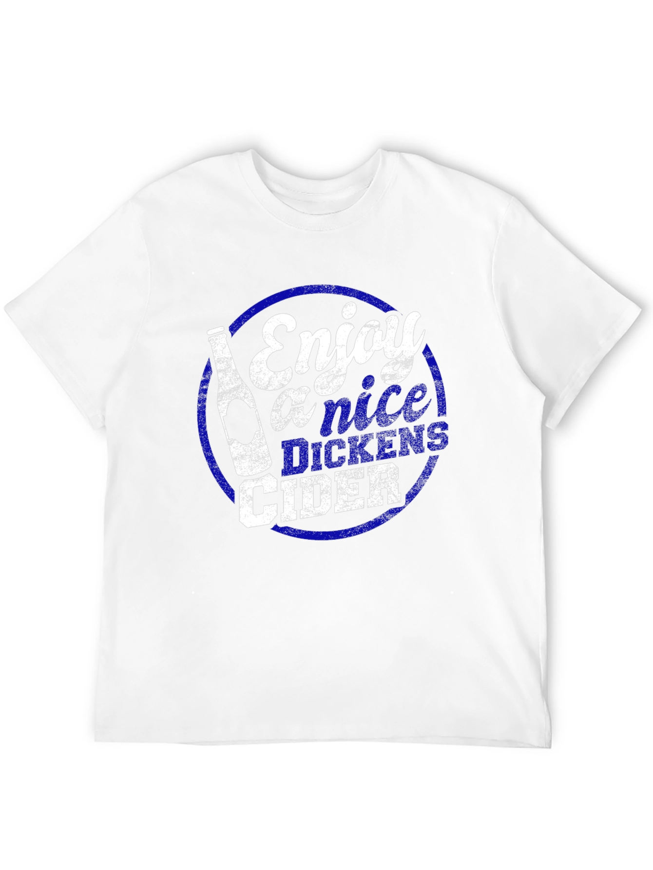 Black Enjoy Dickens Cider Graphic T-Shirt view 12