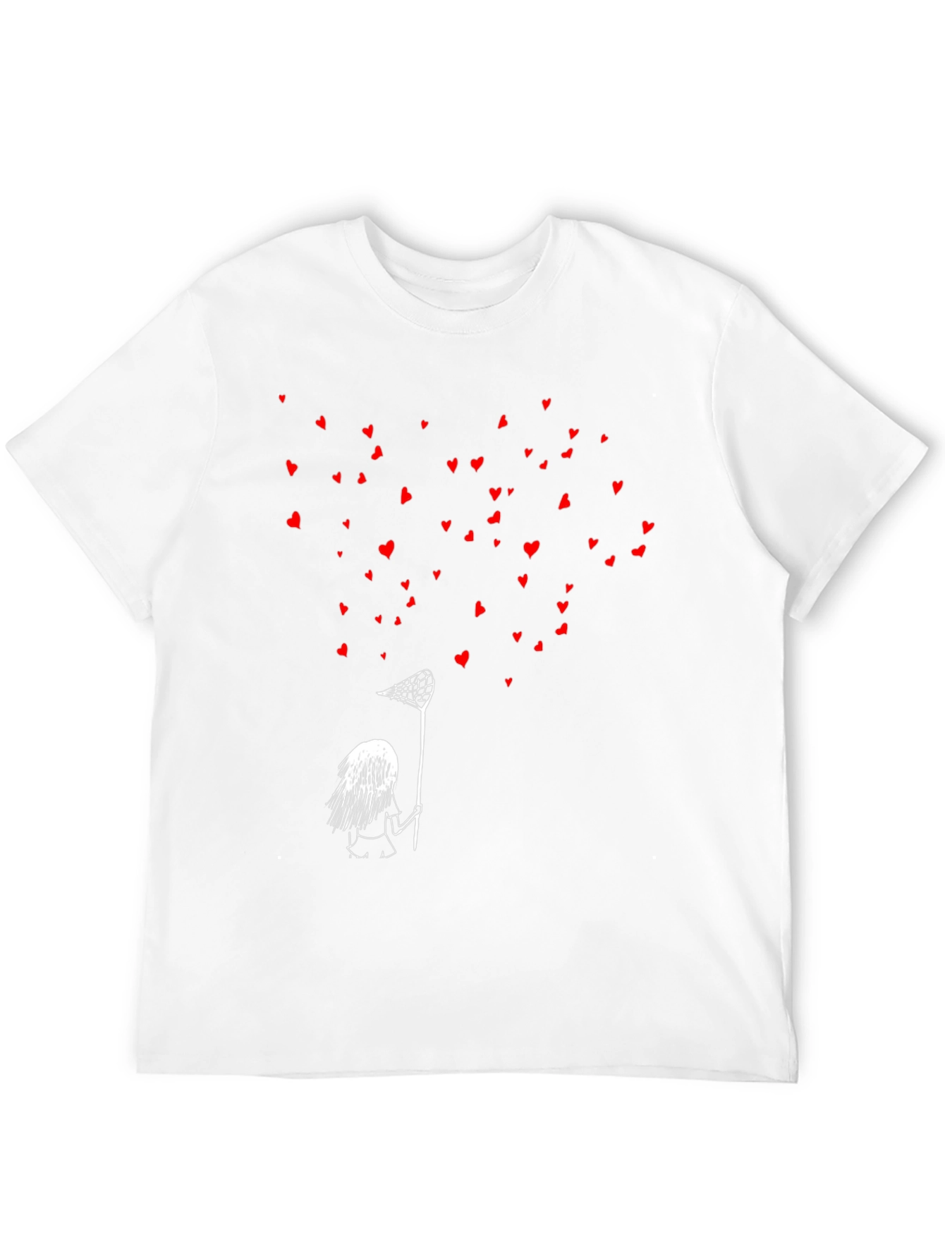 Black Heart Catcher T-Shirt - Express Your Love view 12