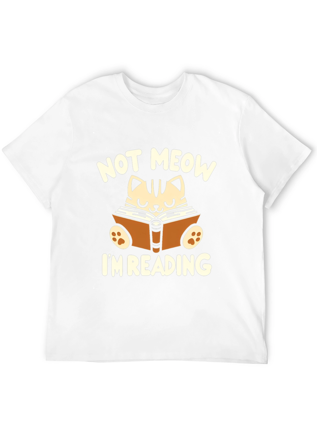 Black Funny Cat Reading Book T-Shirt view 12