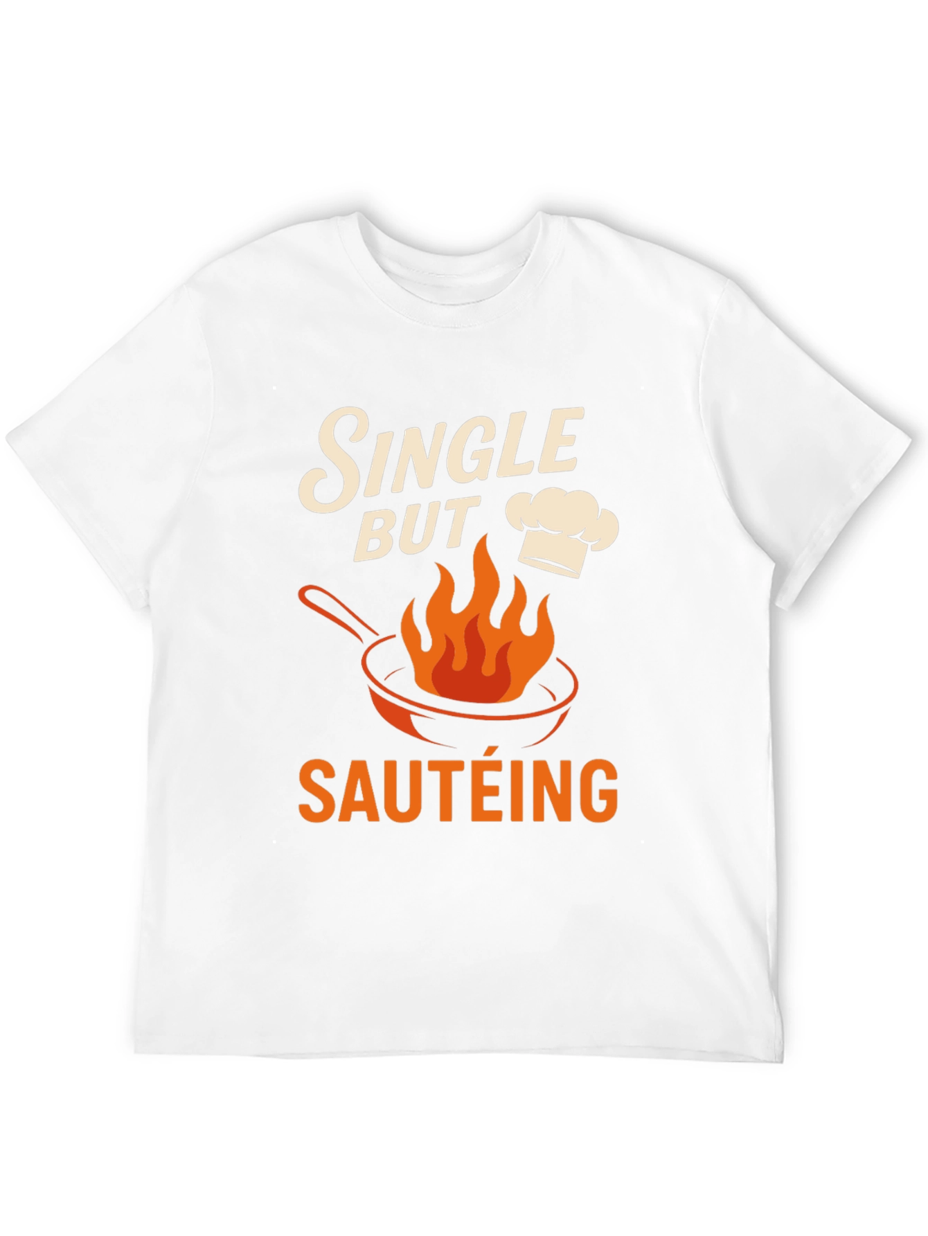 Black Single But Sautéing Funny Cook T-Shirt view 12