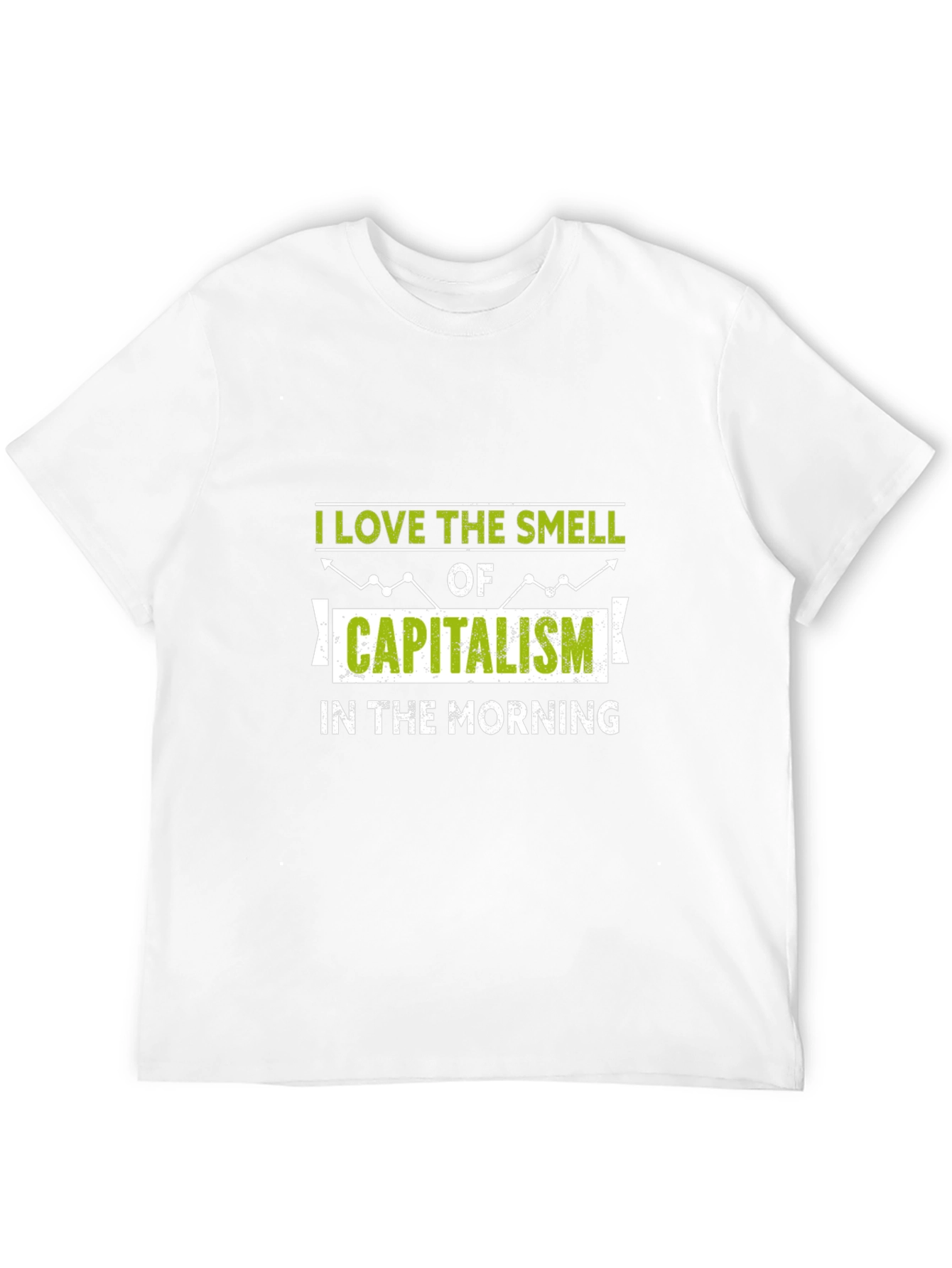 Black Capitalism T-Shirt - Love the Smell in the Morning! view 12