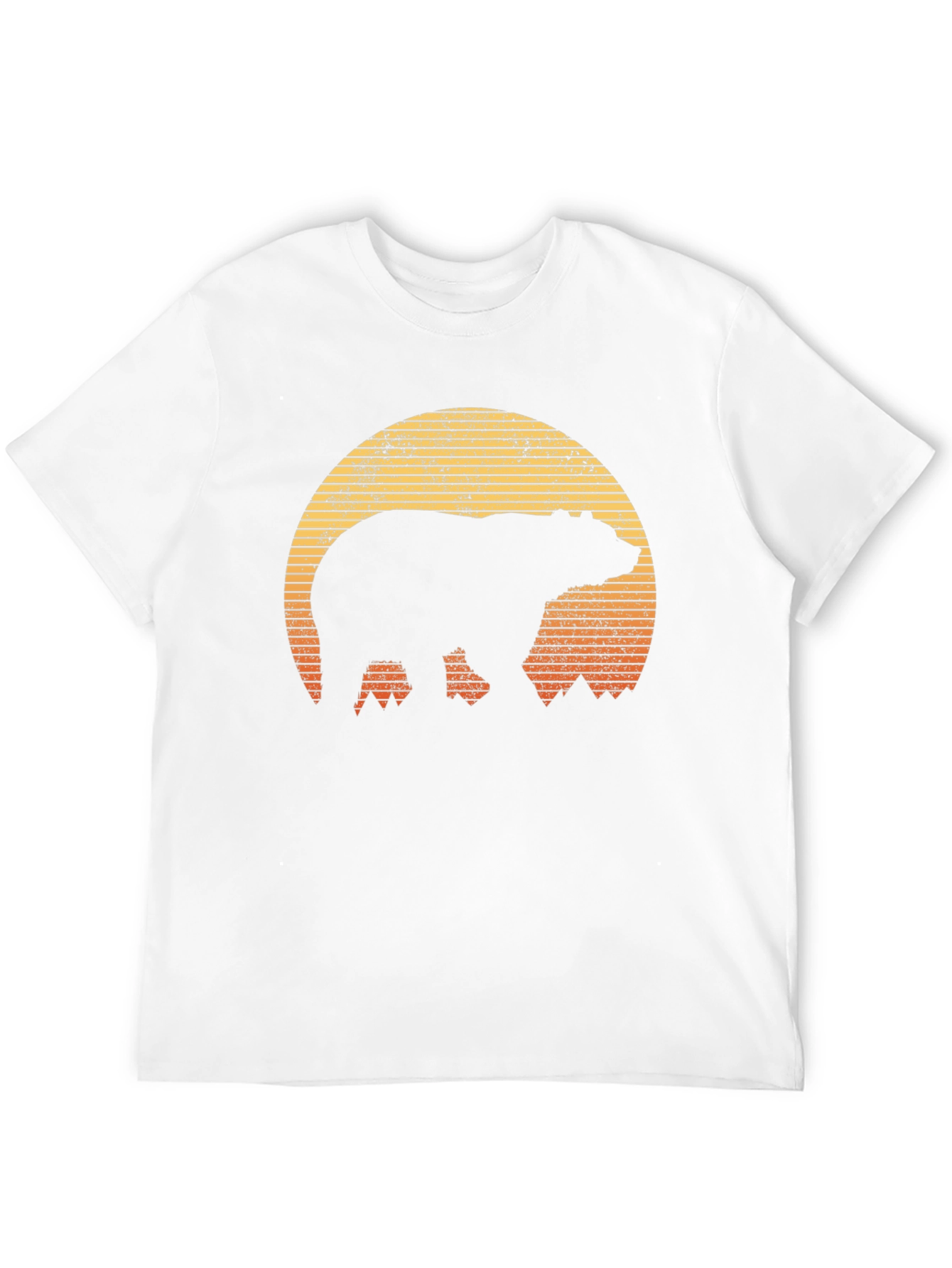 Black Bear Sunset Graphic T-Shirt - Outdoor Adventure Style view 12