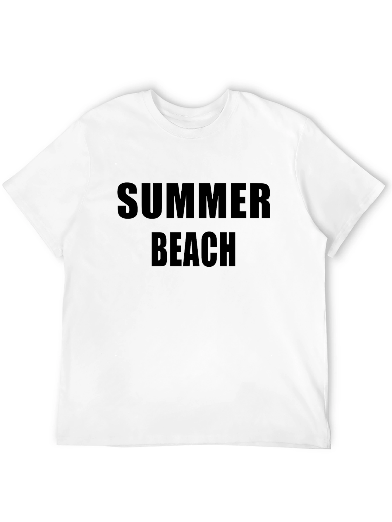 Black Summer Beach T-Shirt view 12