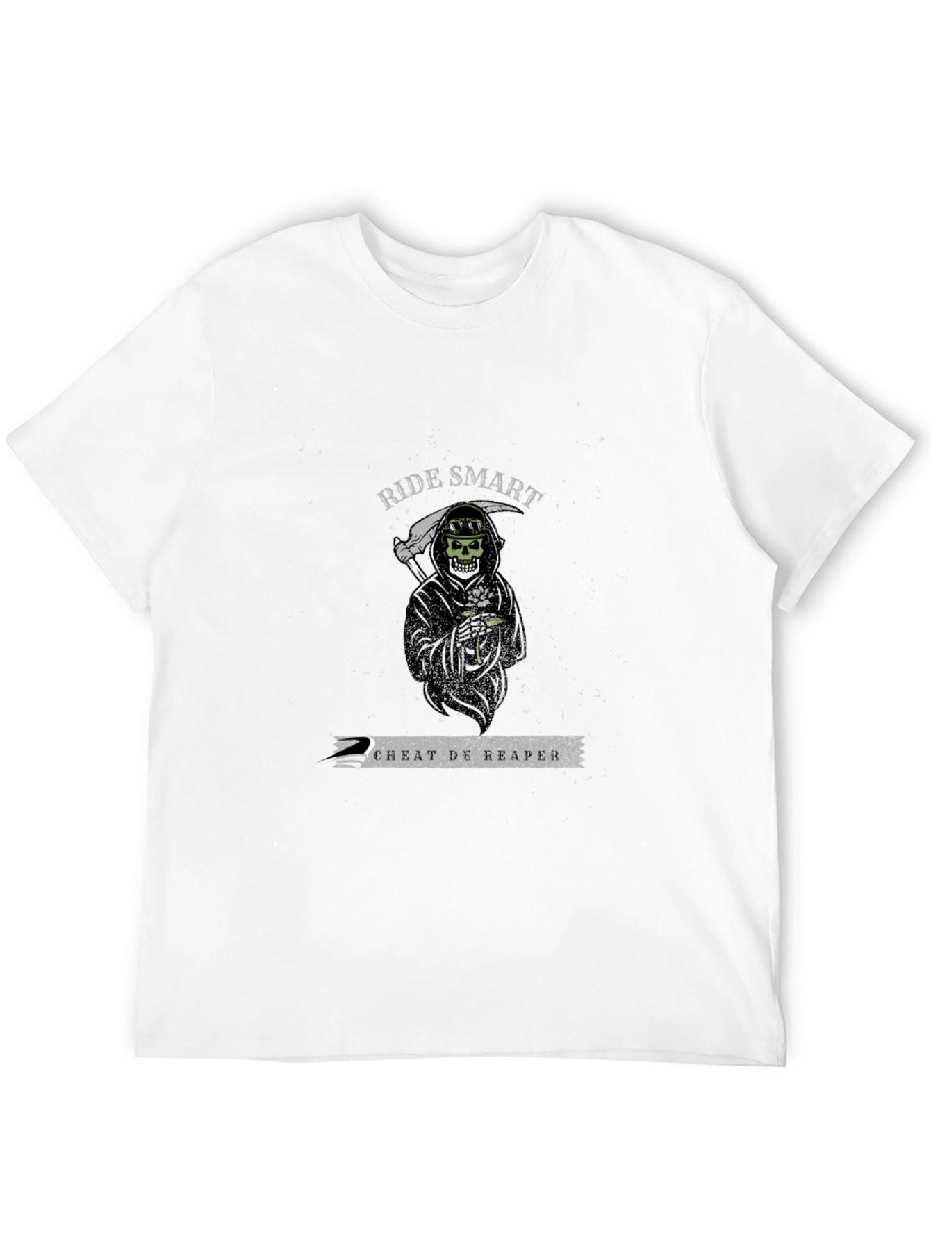 Black Ride Smart Grim Reaper T-Shirt view 12