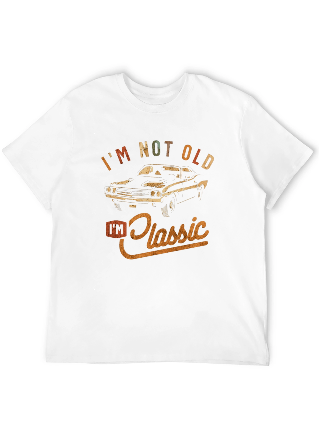 Black I'm Not Old, I'm Classic Car Graphic Tee view 12