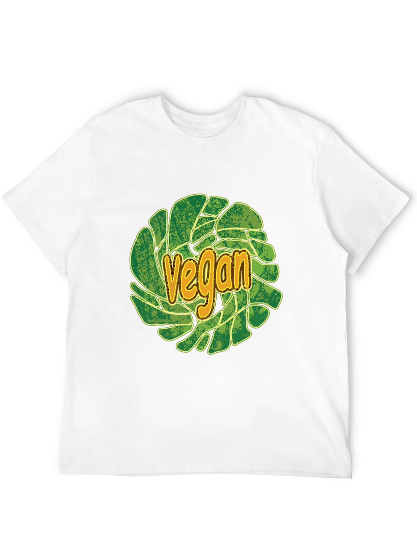 Black Vegan T-Shirt - Plant-Based Lifestyle Apparel view 12