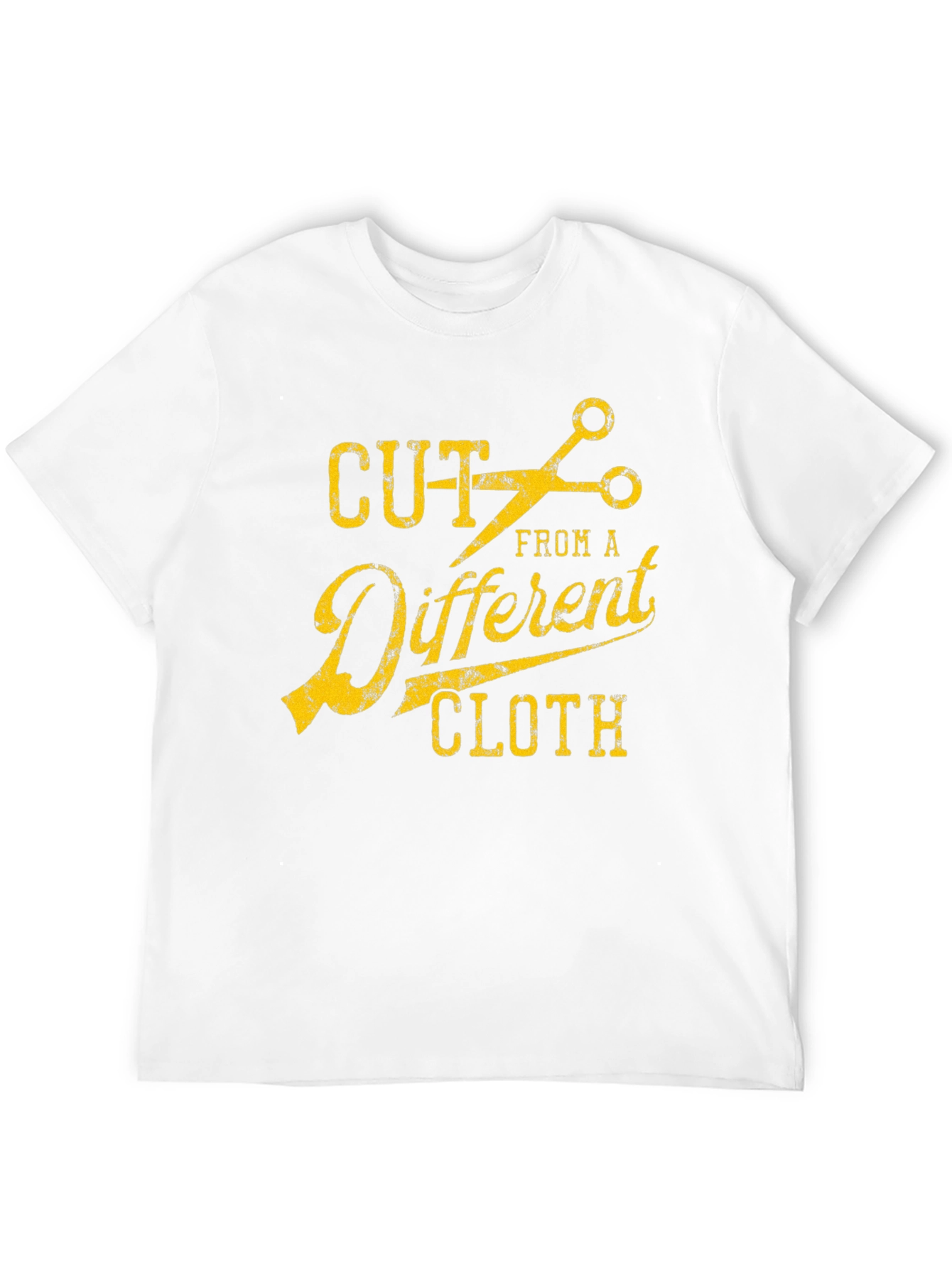 Black Cut From a Different Cloth Graphic Tee view 12