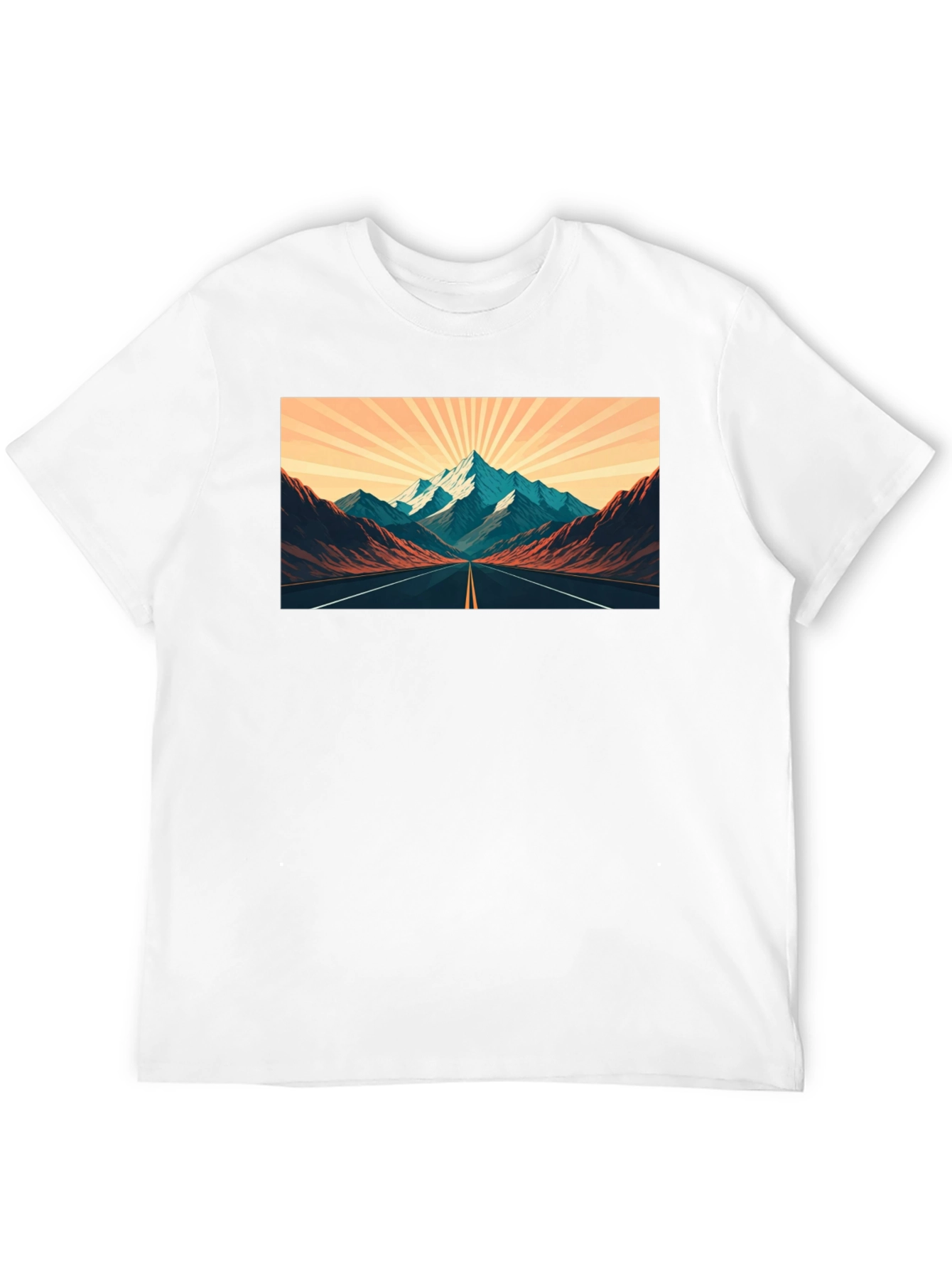 Black Mountain Road Trip Graphic Tee - Black view 12