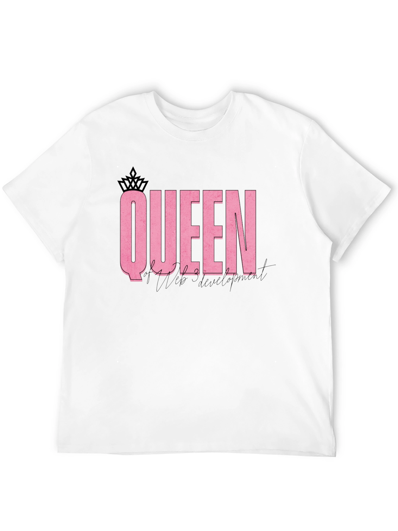 Black Queen of Web Development T-Shirt view 12