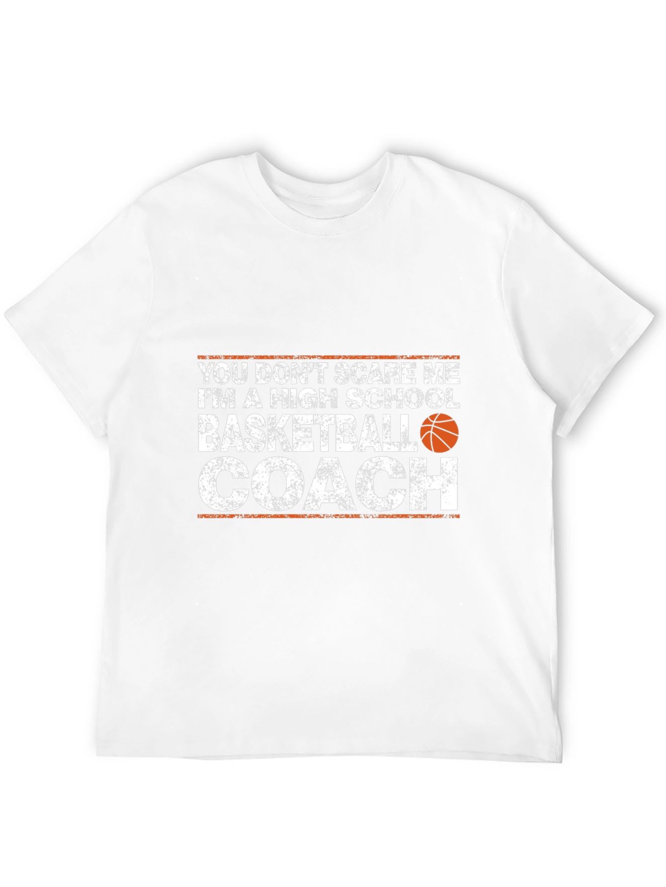 Black Basketball Coach T-Shirt - Humorous High School Coach Tee view 12