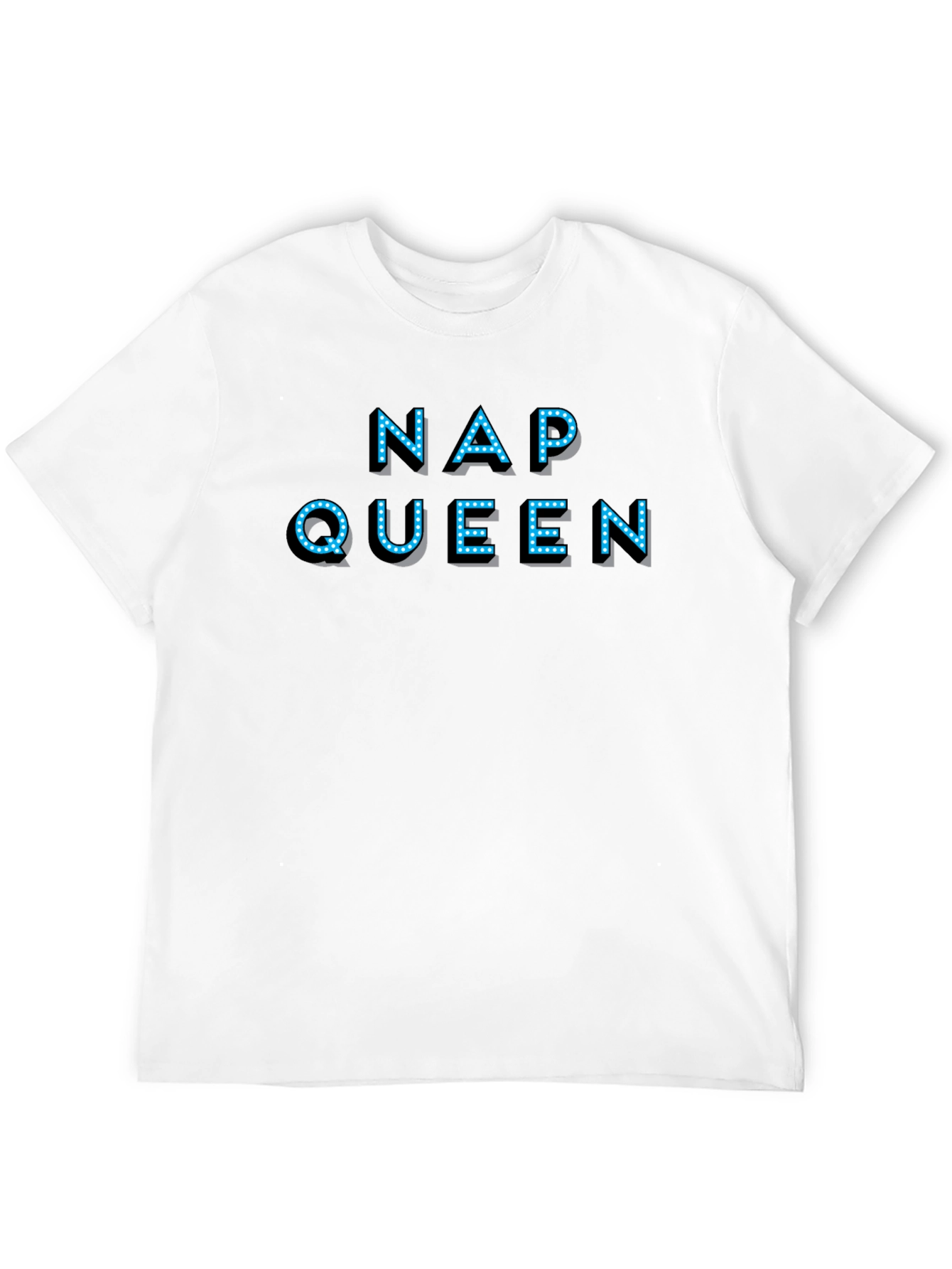 Black Nap Queen Novelty Graphic T-Shirt view 12